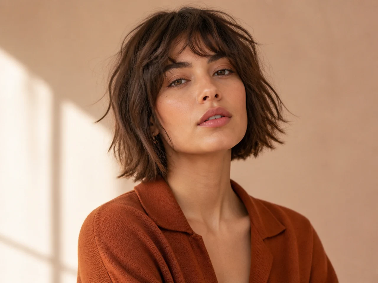 The Choppy Bob with Lived-In Ends