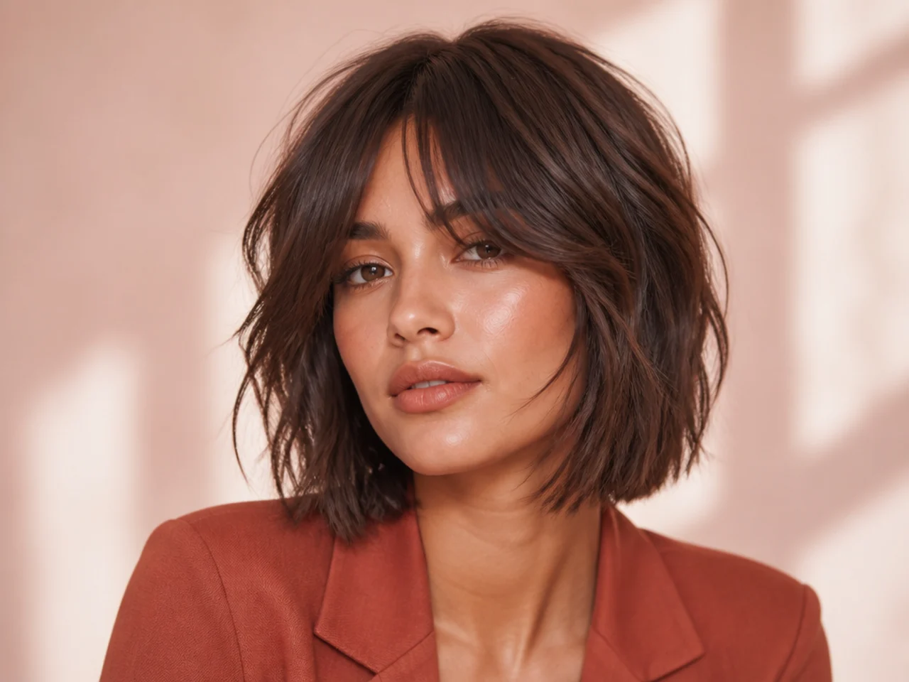 The Curtain Bang Bob