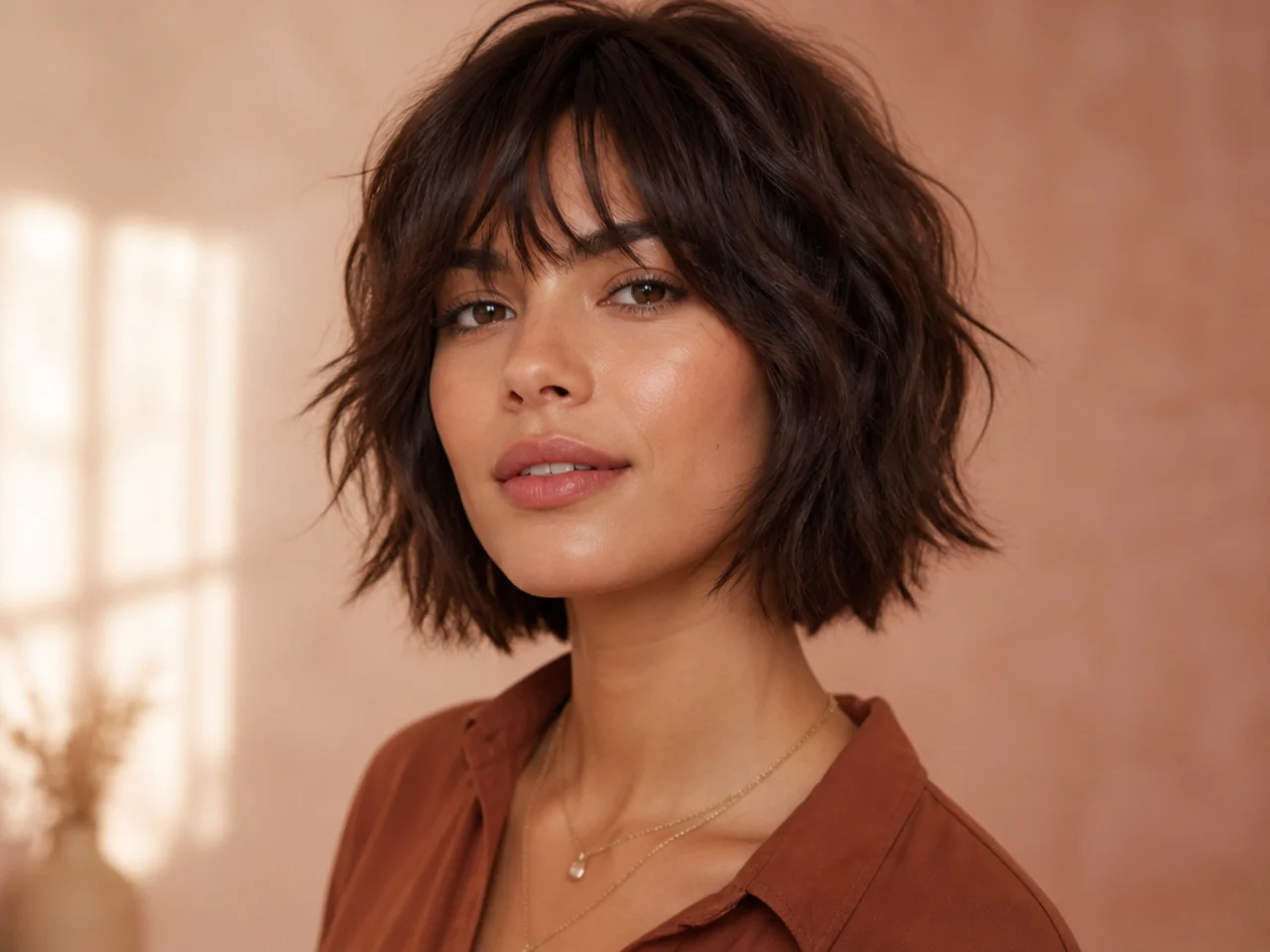 The Shaggy Bob (The Shag-Bob Hybrid)