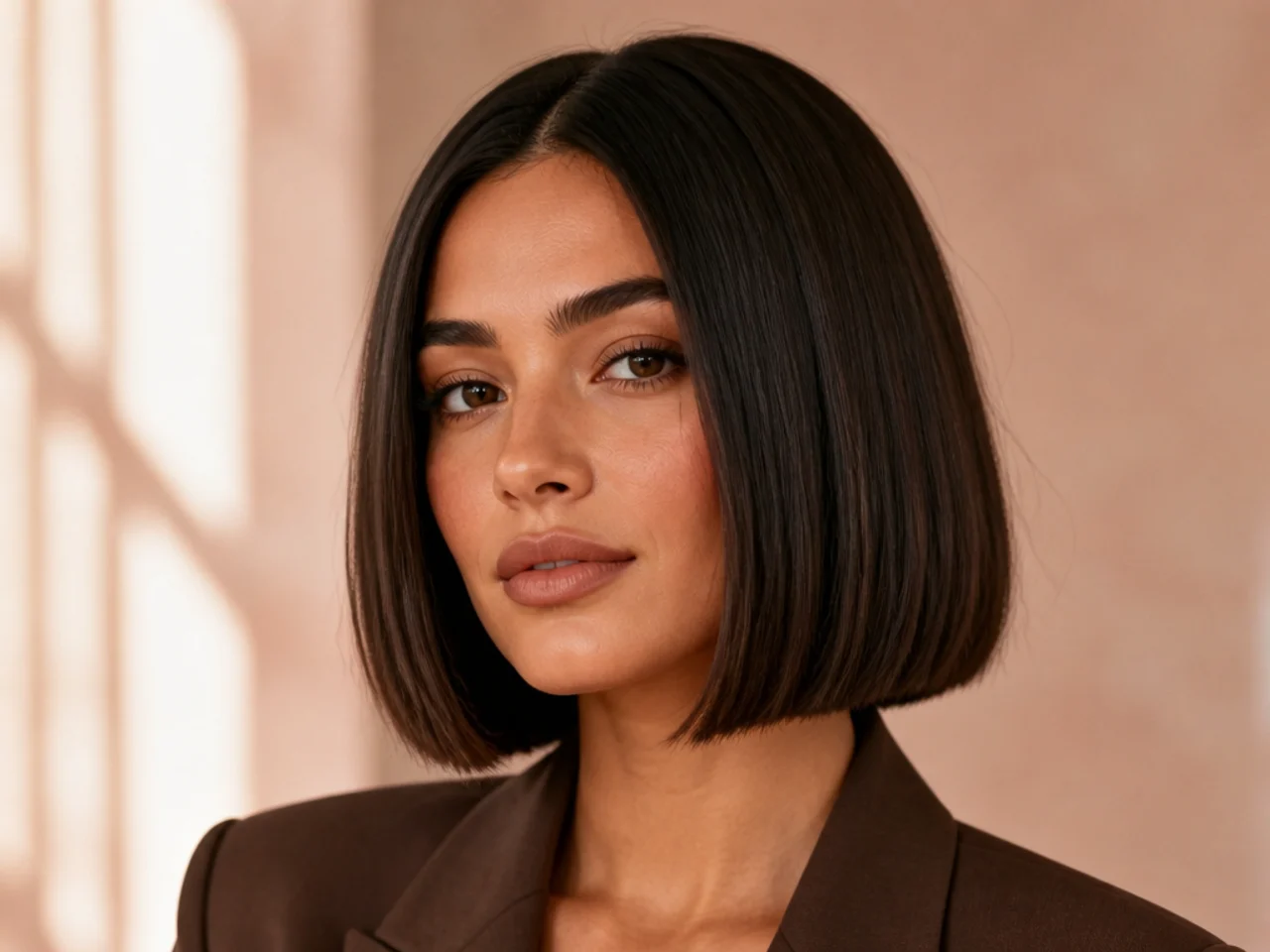 Blunt Bob for a Chic, Polished Look