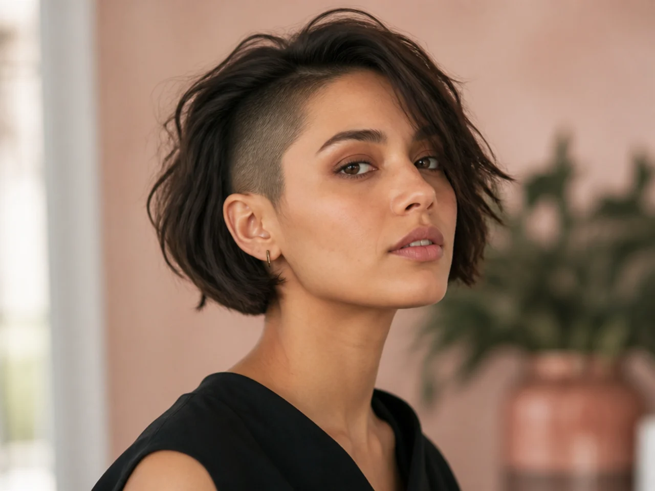 Undercut Bob for Edgy Vibes