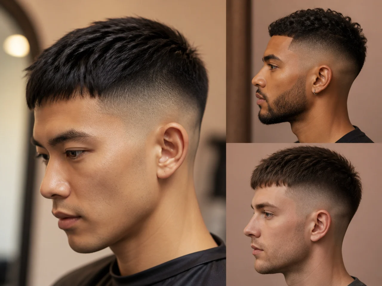 realistic photo of a high fade haircut transitioning into a pixie cut, platinum blonde color, suited for a heart face shape, showing sharp angles and a bold look