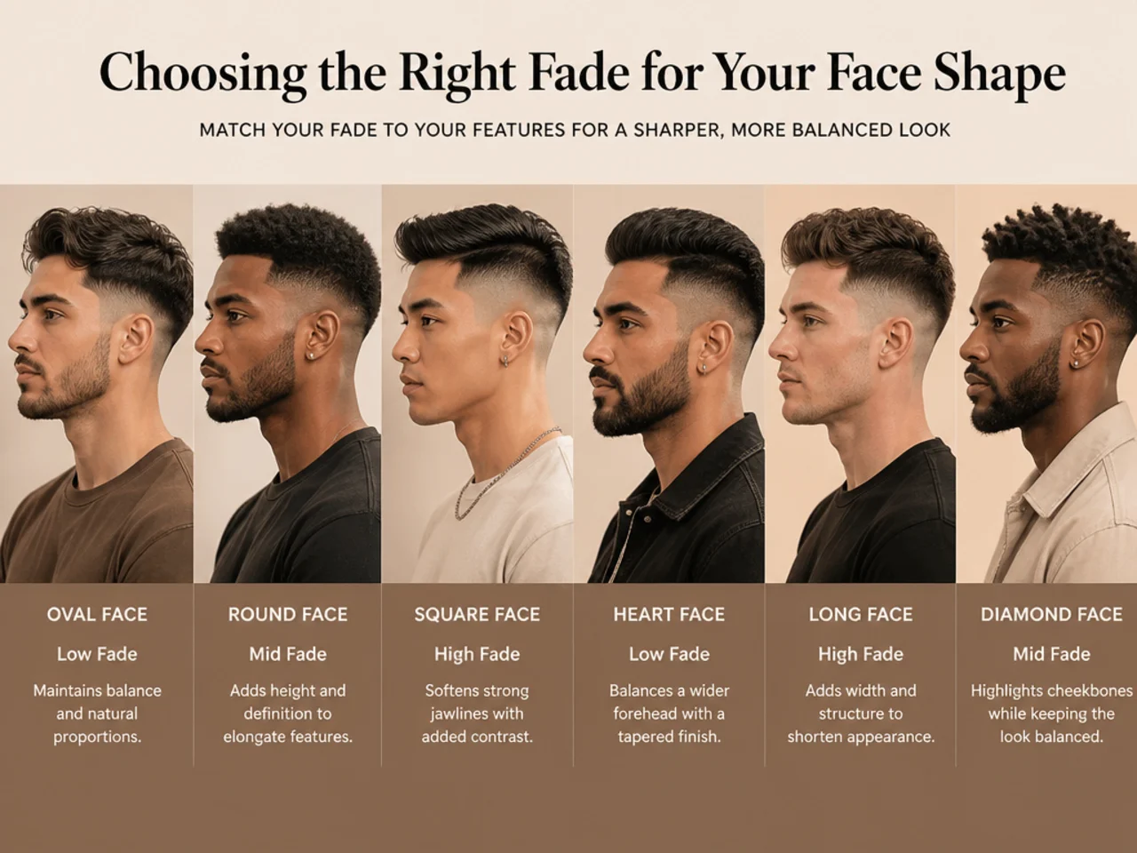 Choosing the Right Fade for Your Face Shape