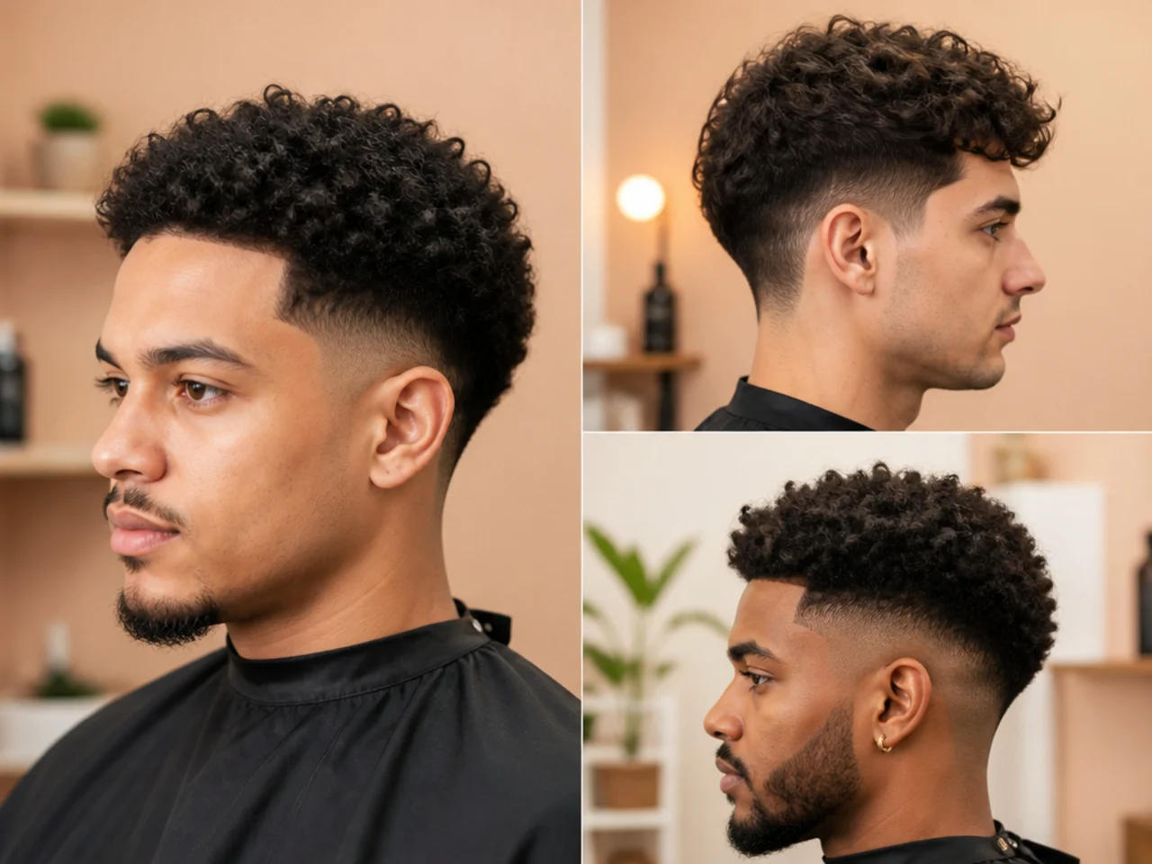 Calendar and clippers laid out for a bi-weekly touch-up schedule on a blowout taper