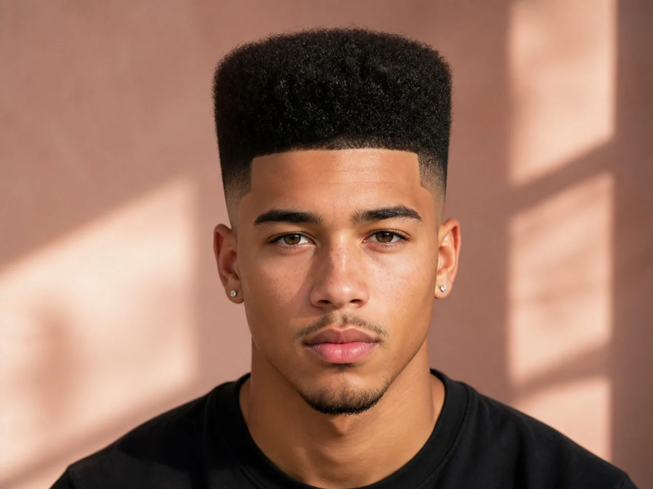 A classic high top with a high fade
