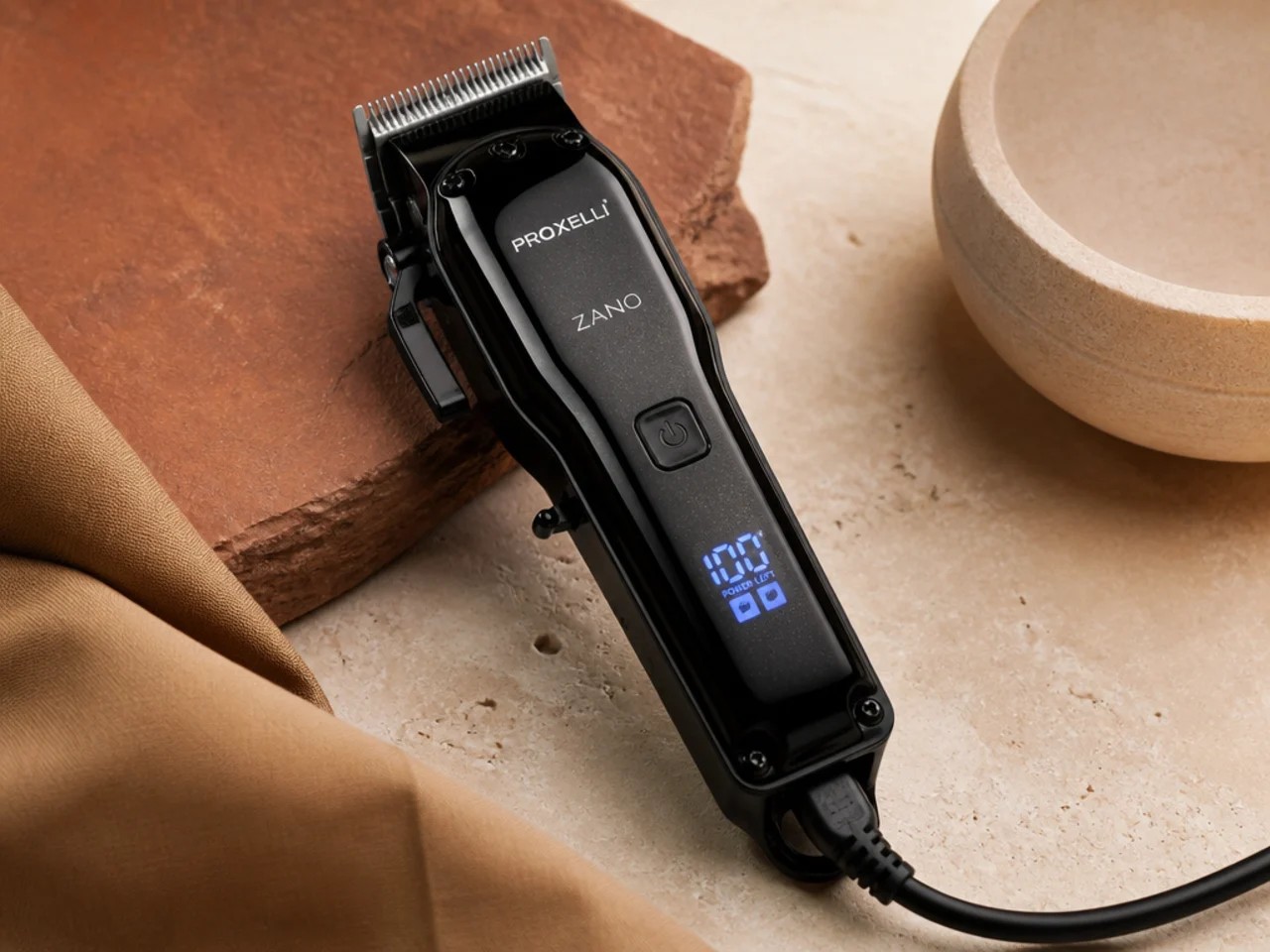 6. Best Corded Hair Clippers: Proxelli Zano Cordless Clippers