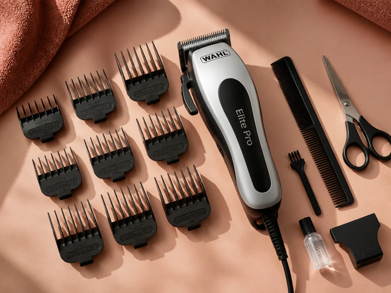 8. Best Clippers for DIY Haircuts: Wahl Elite Pro Hair Clipper Set