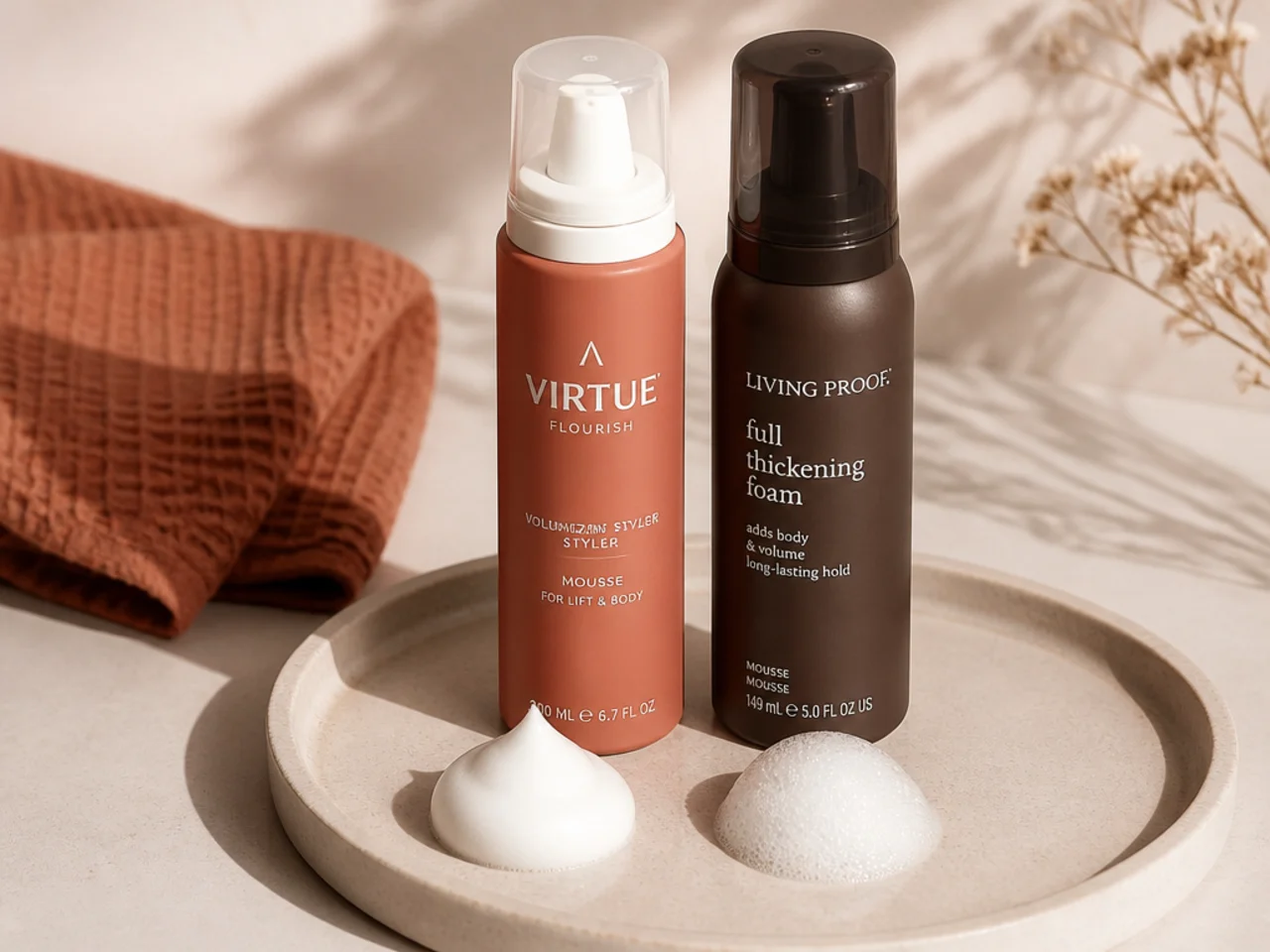 mousse foam for curly hair