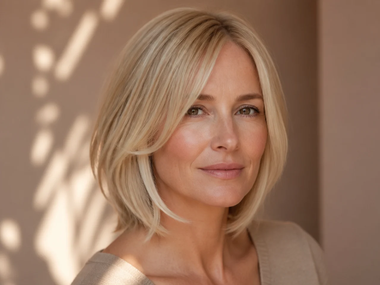Low-lift blonde on fine hair