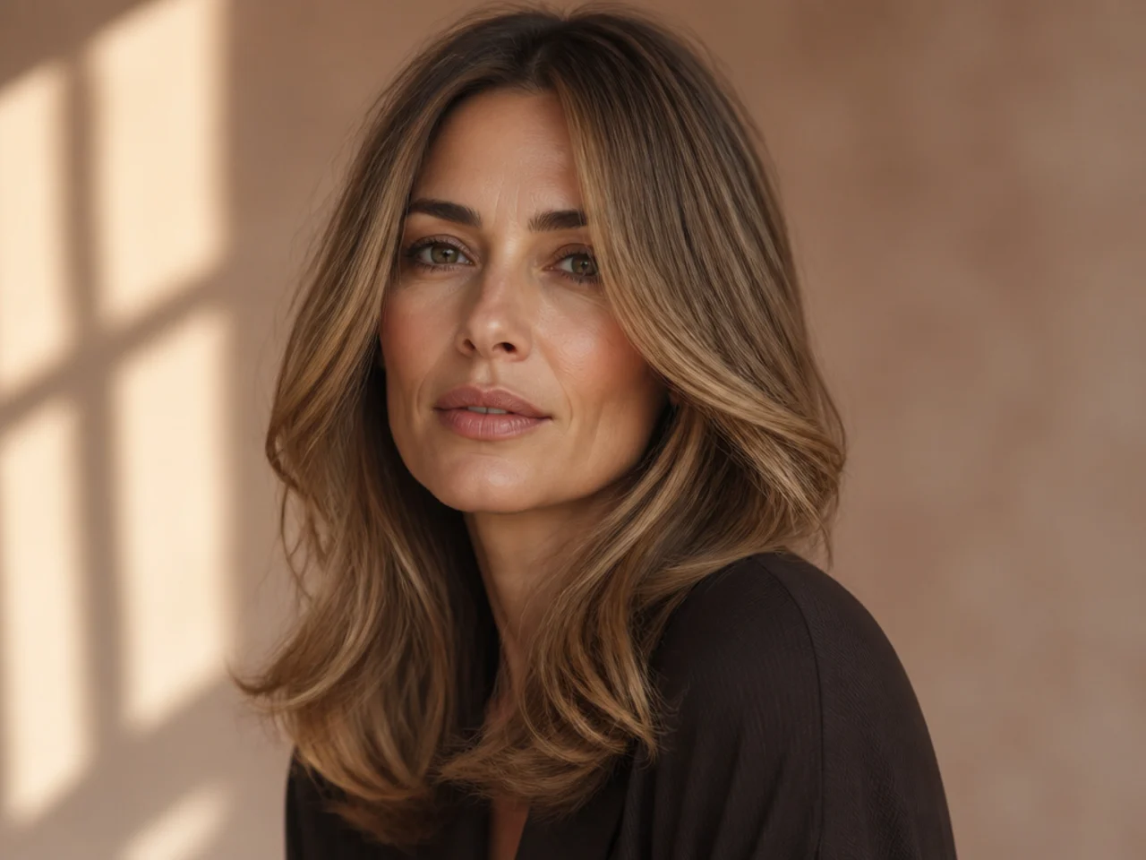 Bronde hair colour