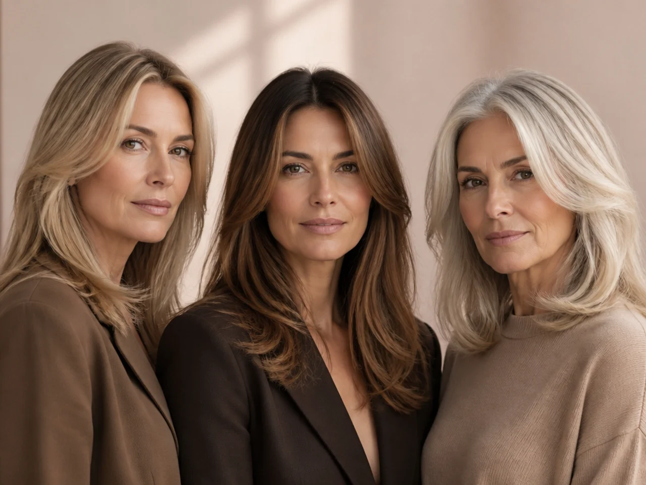 Blonde shades compared against a natural base