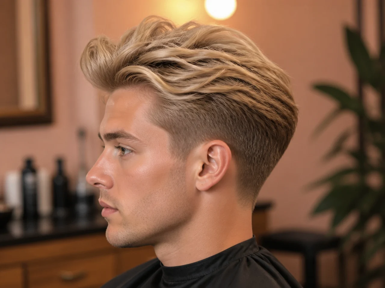 15. Blonde Blowout Taper