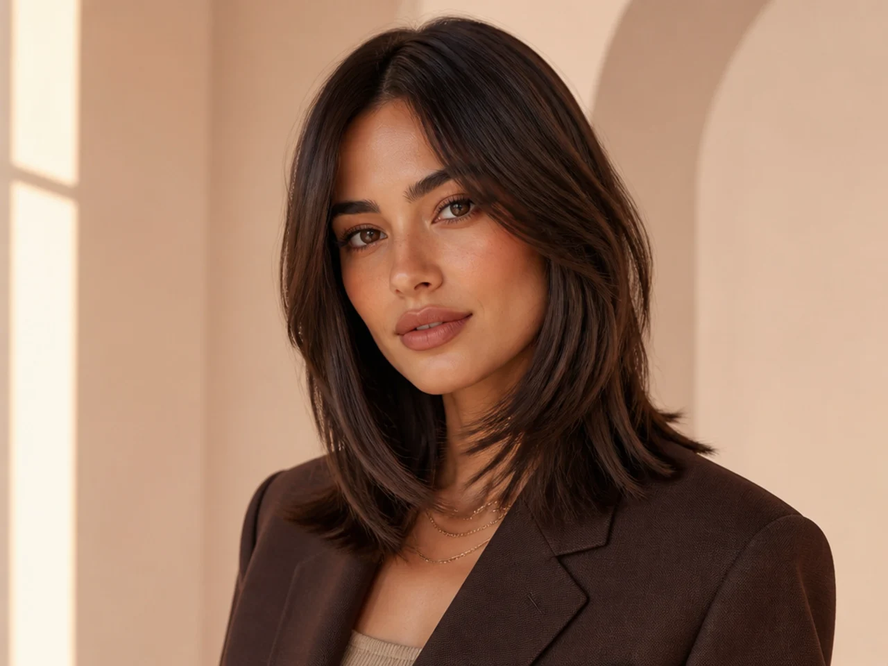 Definition and Concept of blunt haircut with layers