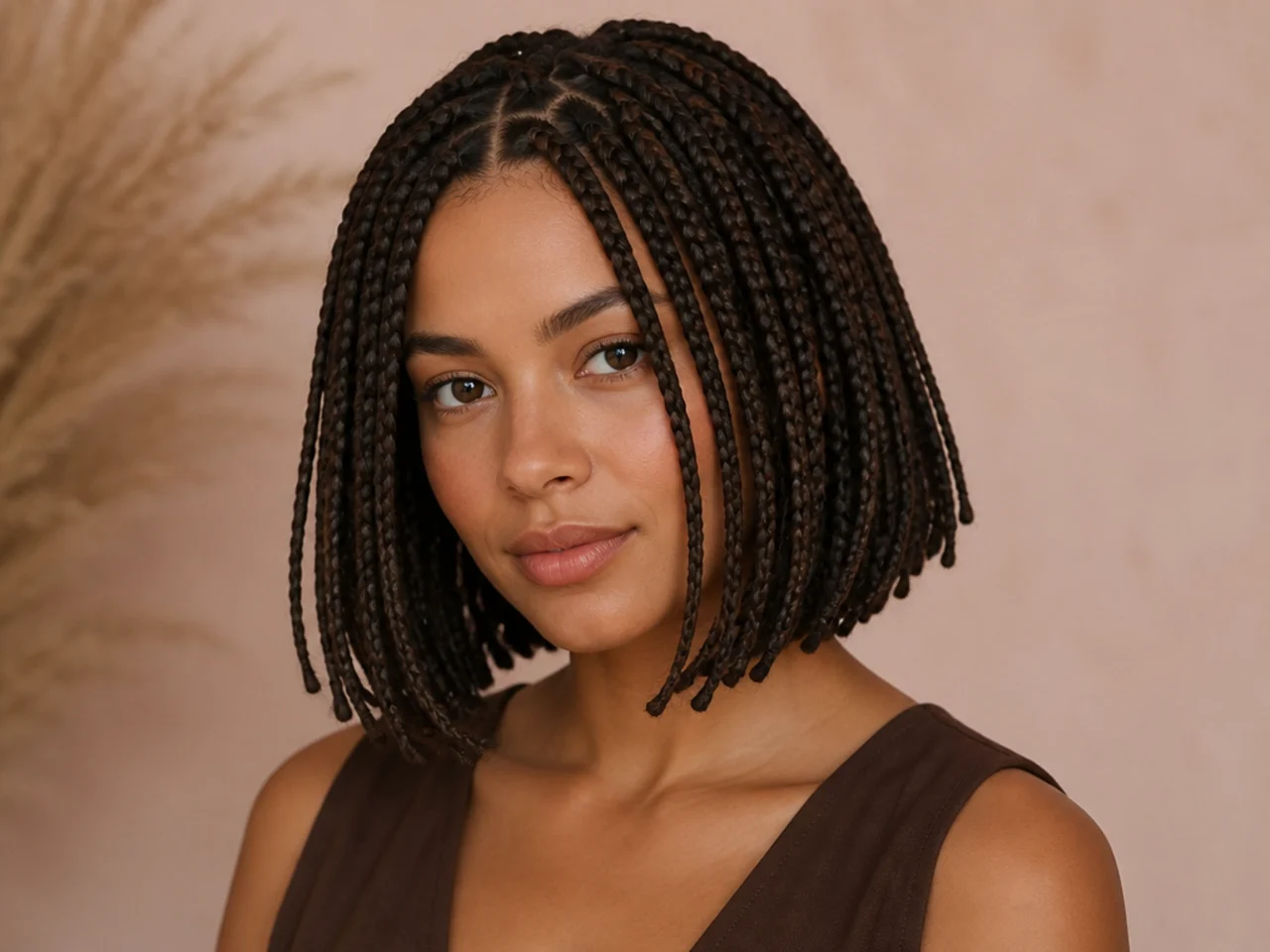 Box-Braid Bob