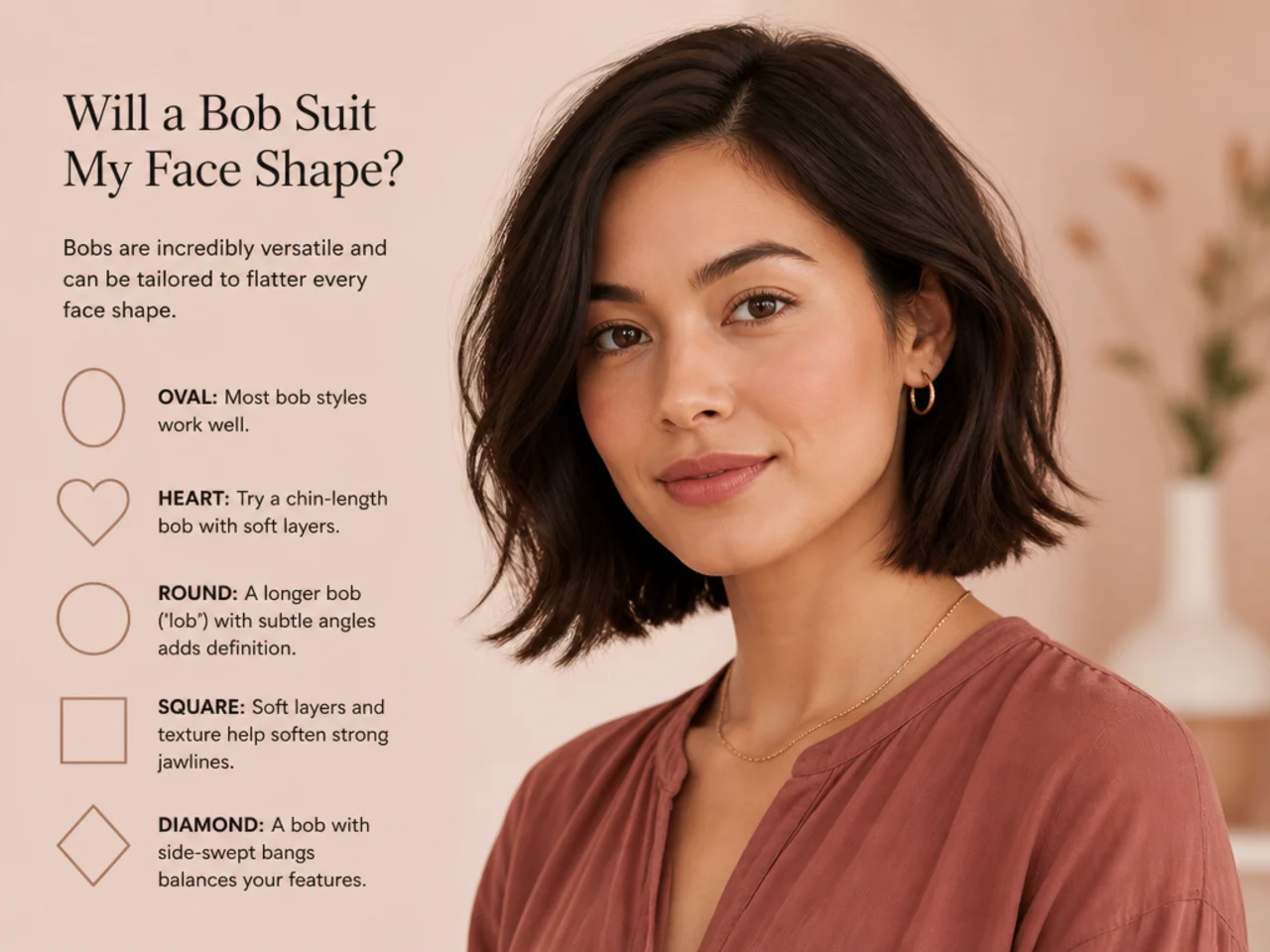 Will a bob suit my face shape?