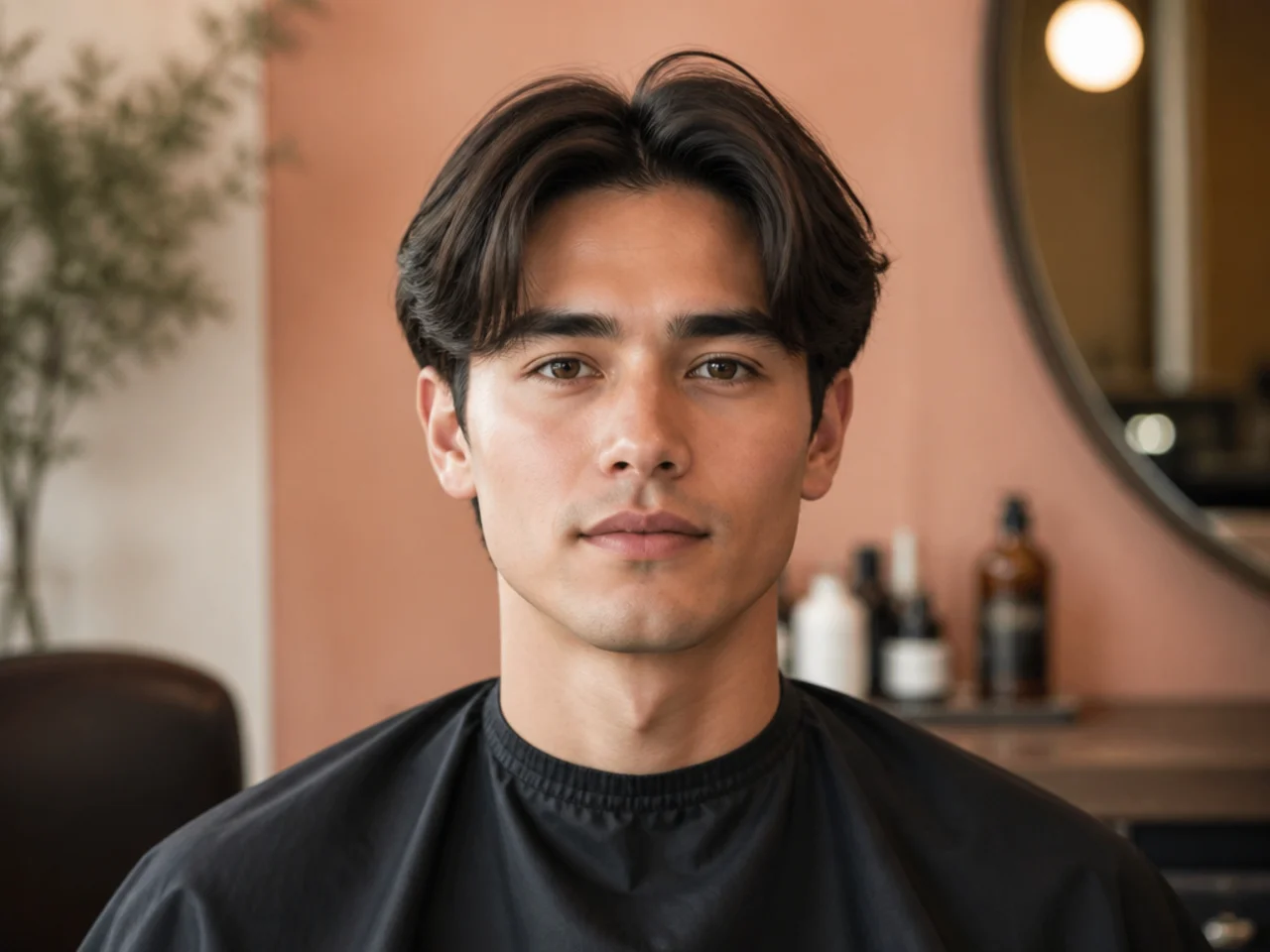 15 Middle Part Haircuts for Young Boys