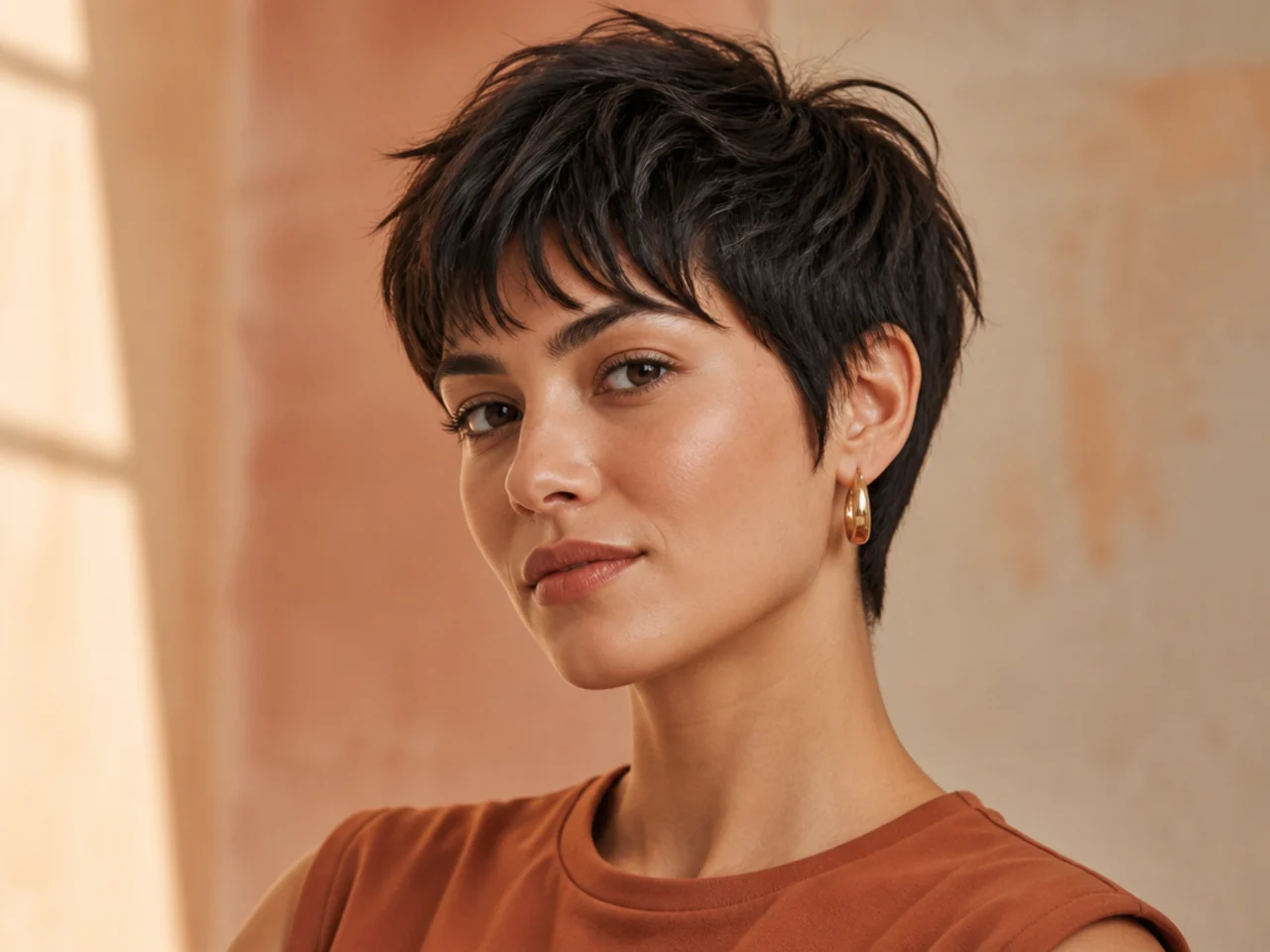 Are bangs a good choice with short hair?