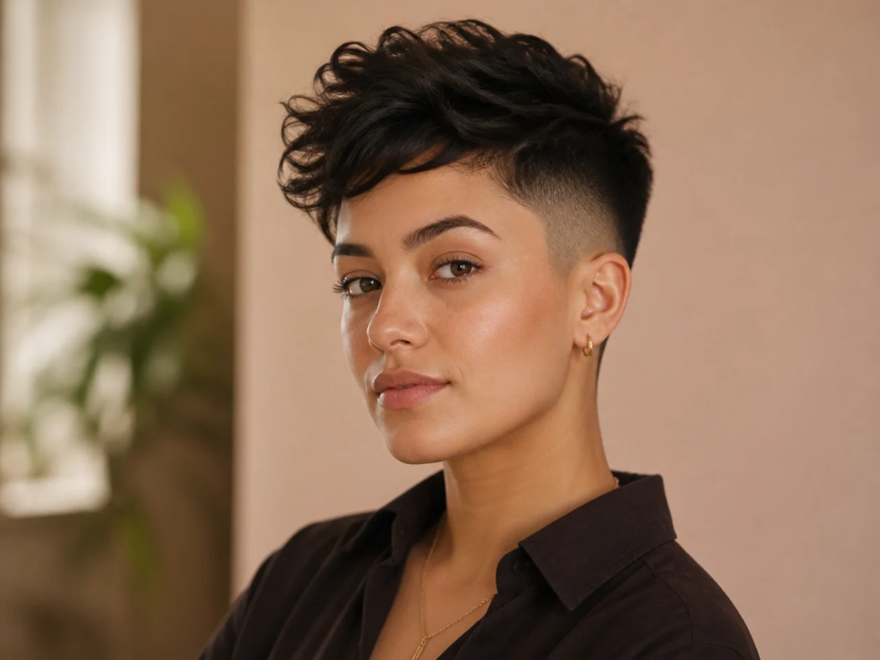 Bold Fade with Textured Top