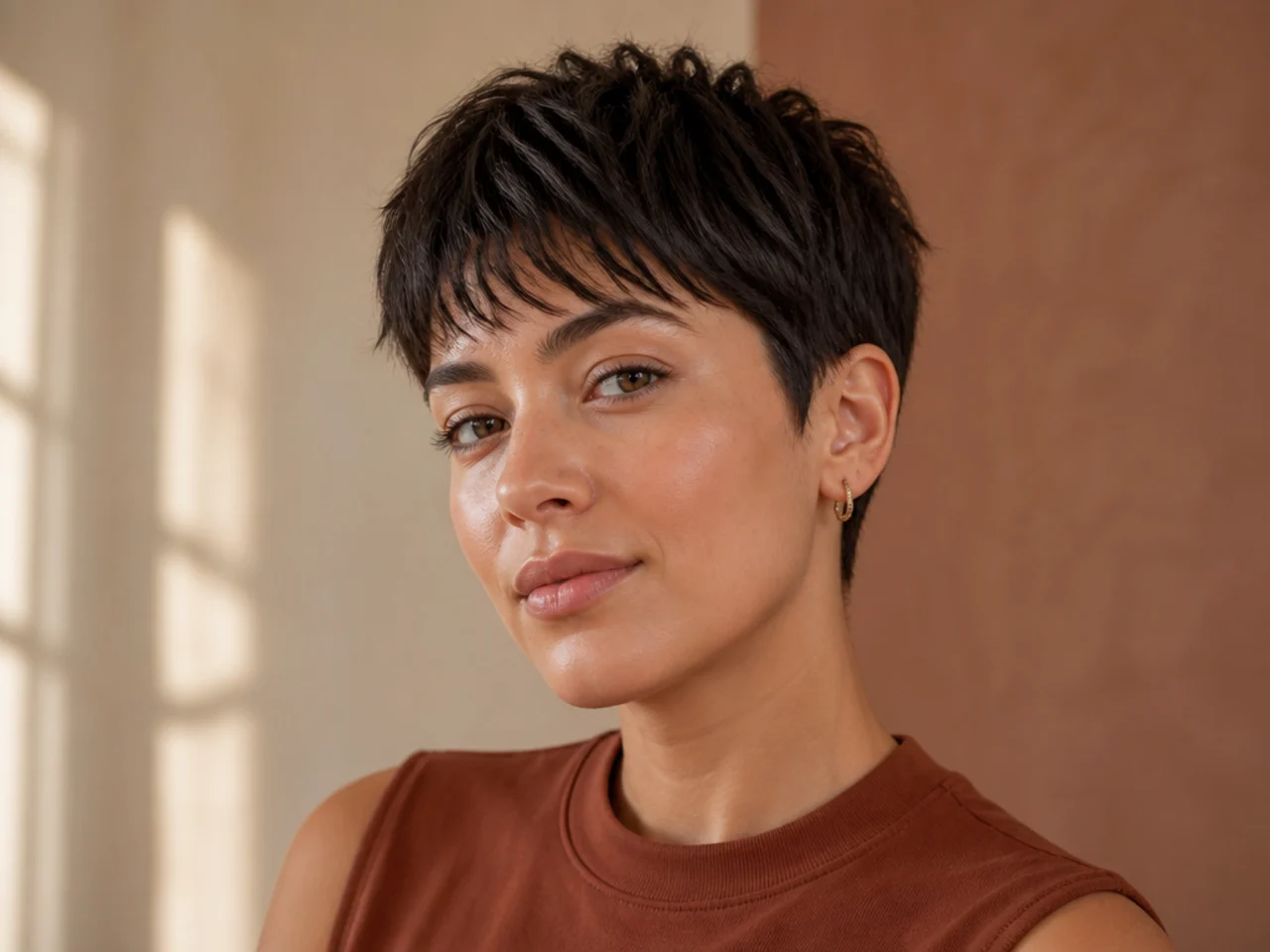 Which boyish haircut is best for fine hair?