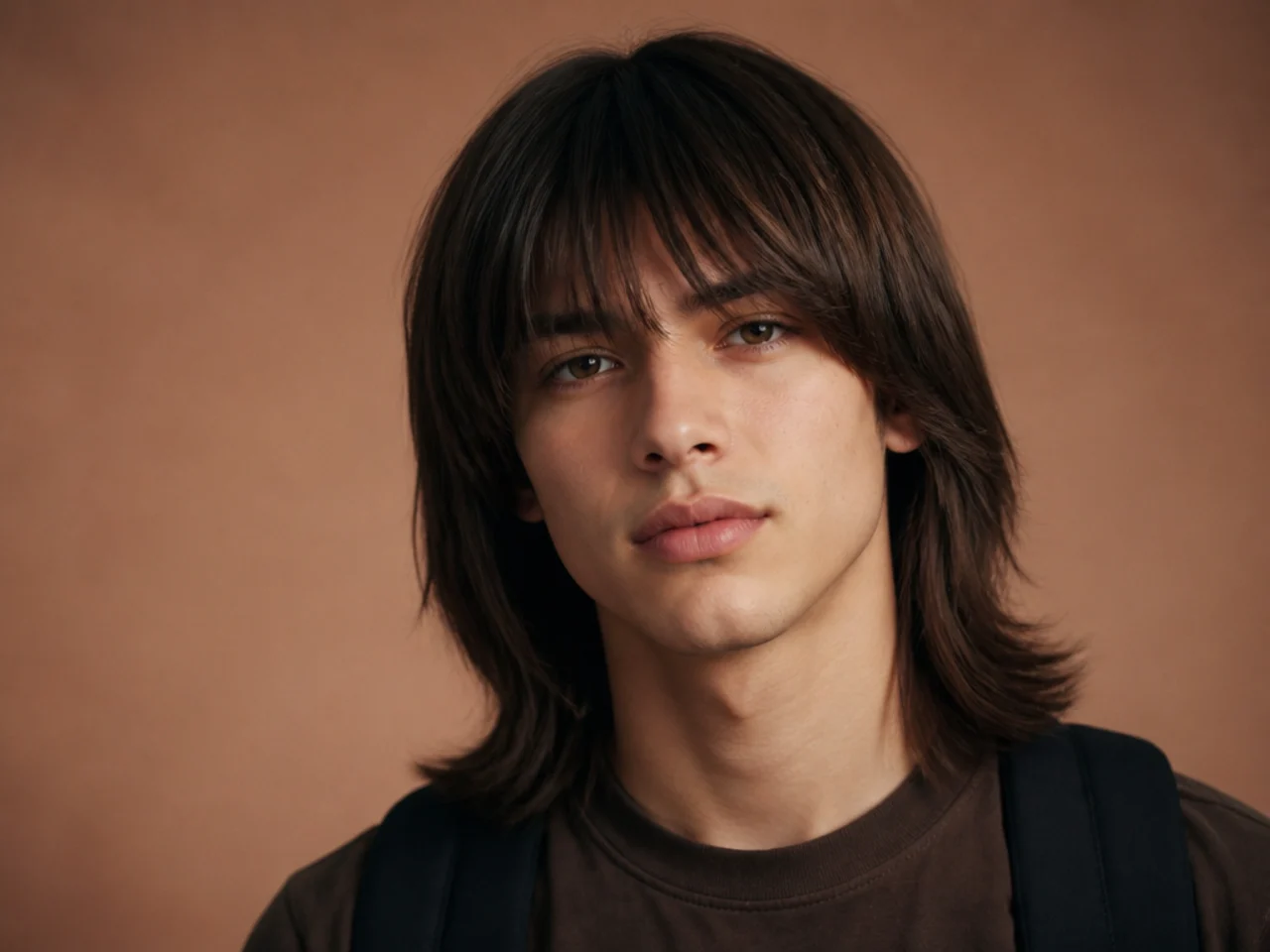 Long Straight Hair with Bangs