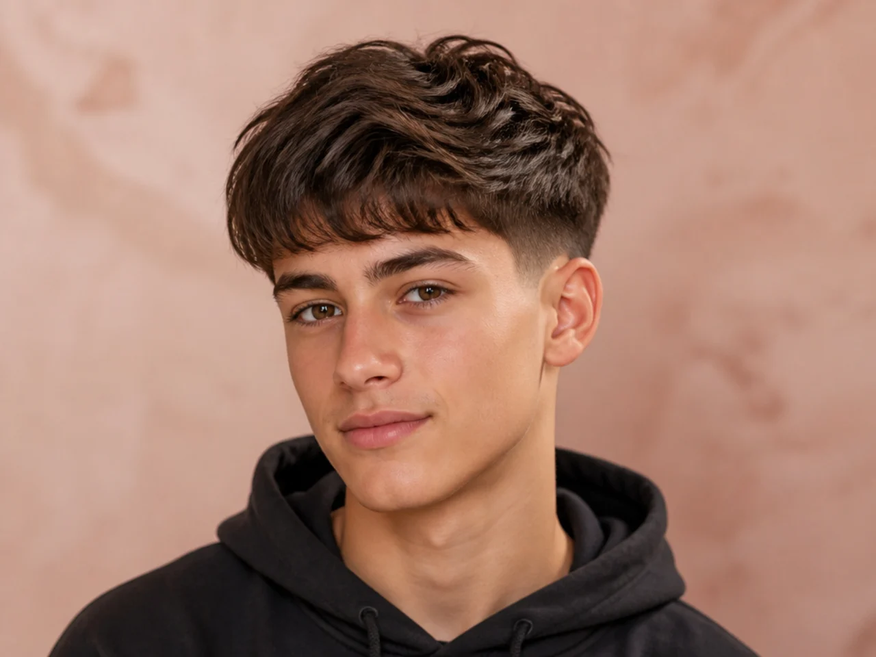 Loose Brush Over with Mid Taper