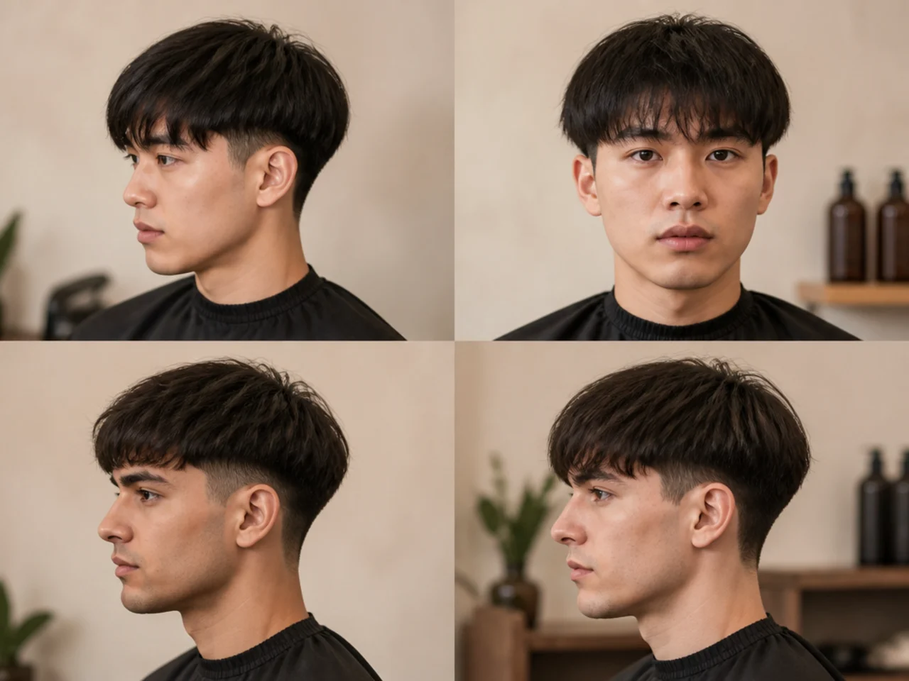 Can people with straight hair get a broccoli haircut without a perm?