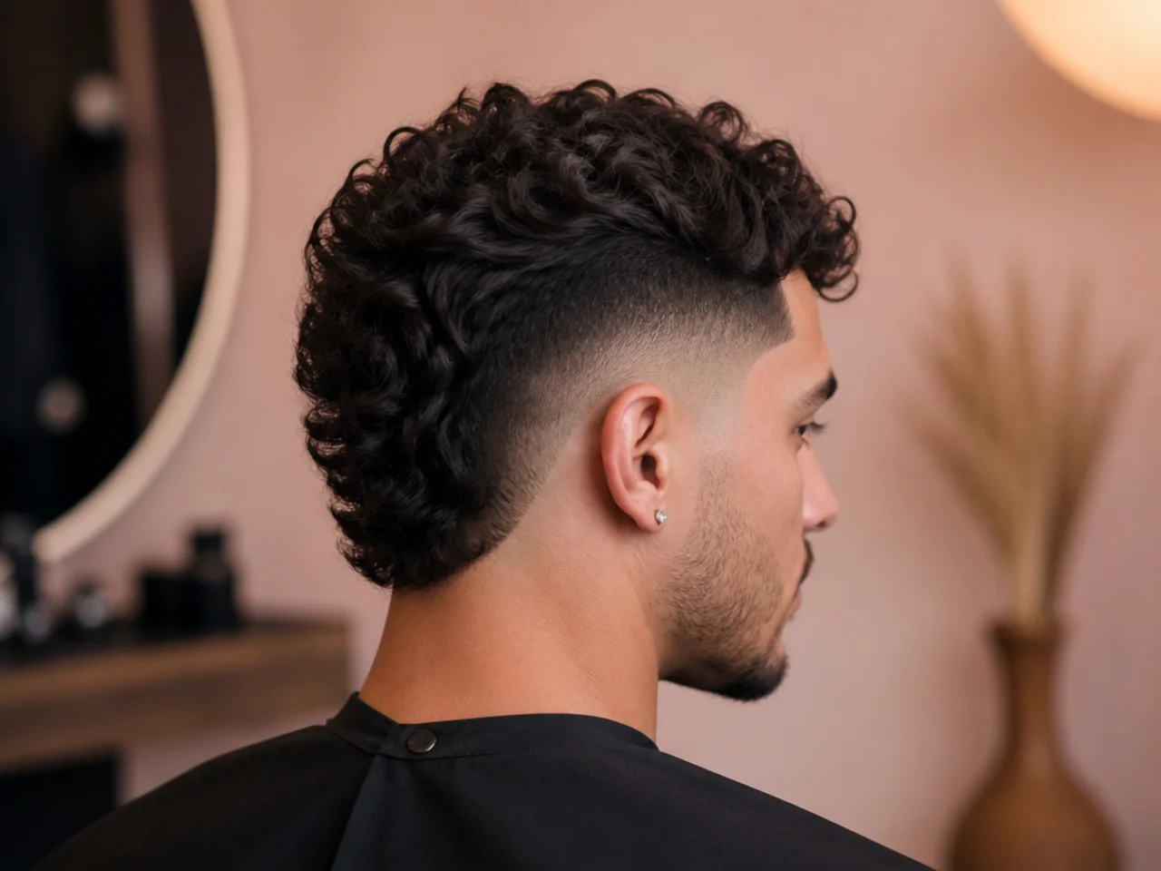 A mid burst fade