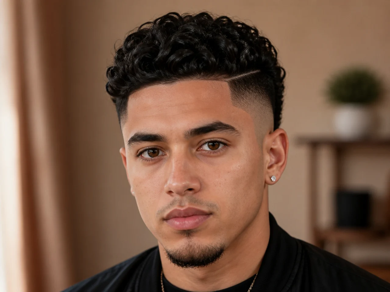 A burst skin fade