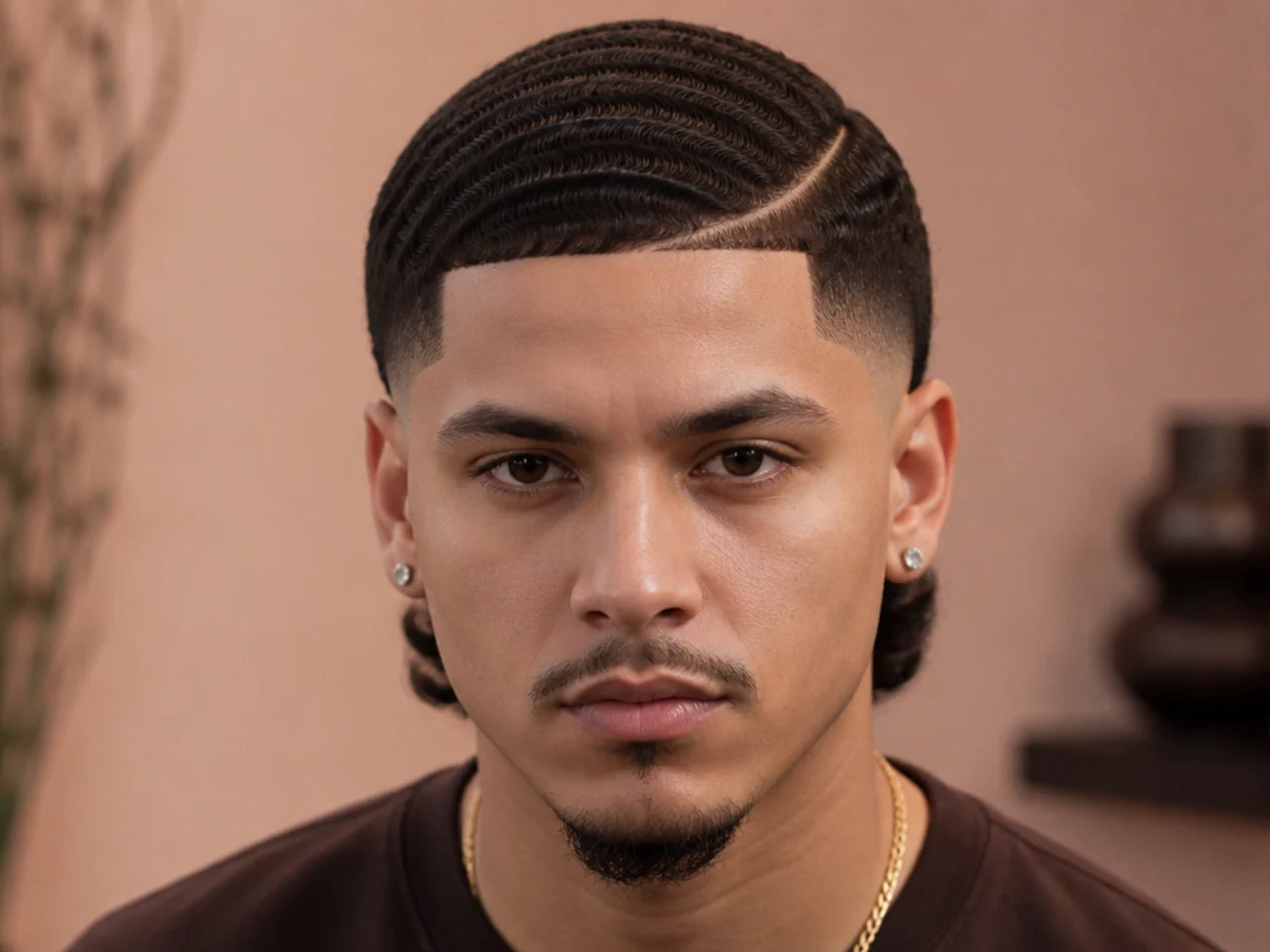 A burst fade with a long nape wave field