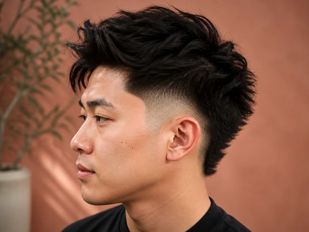 Burst Fade Asian