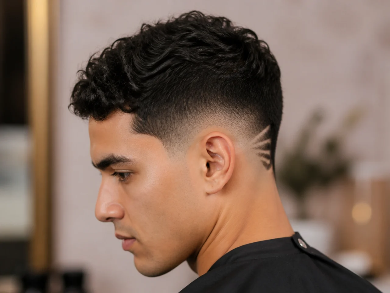 Burst Fade Short Hair