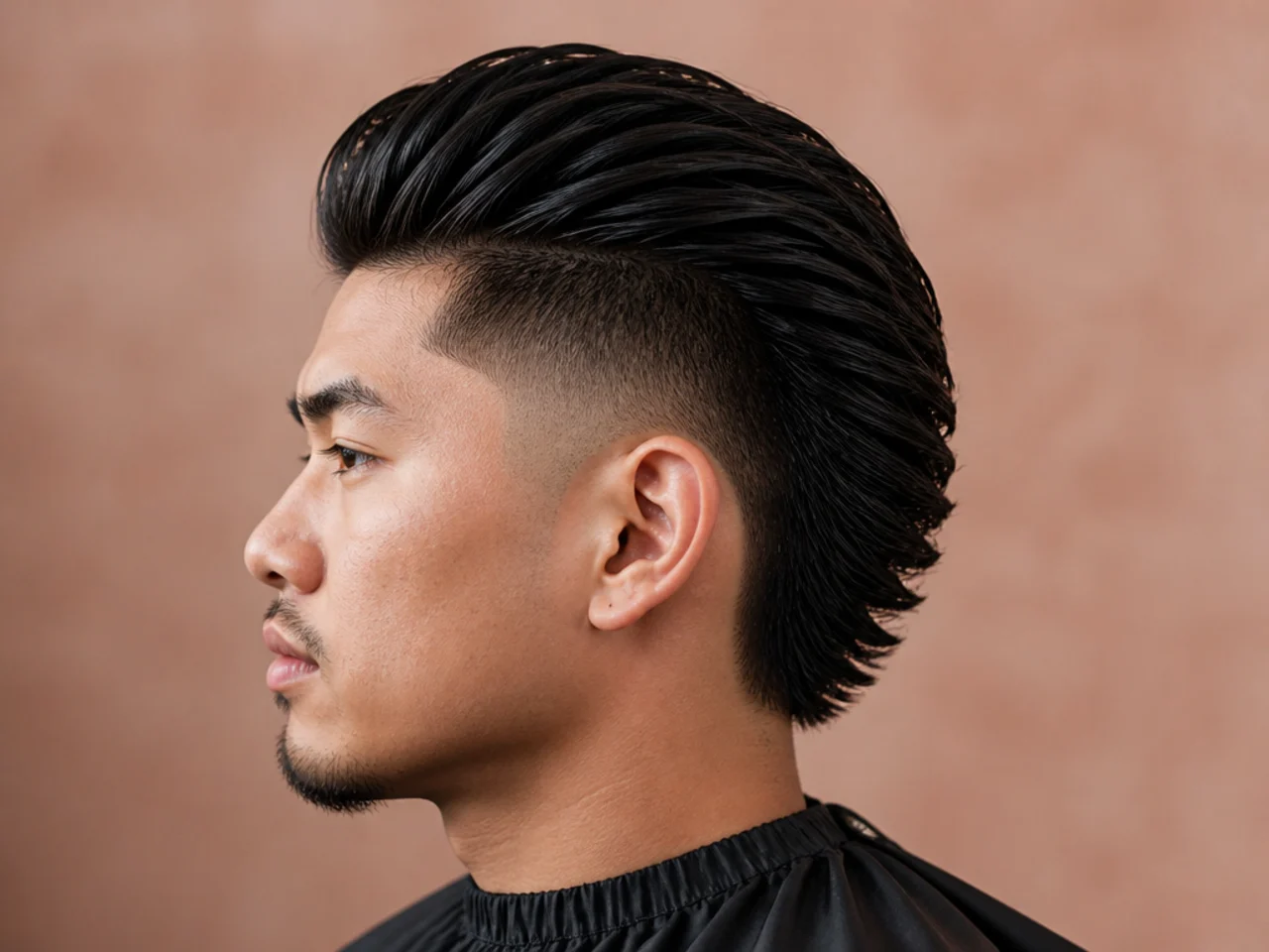 Burst Fade Slick Back