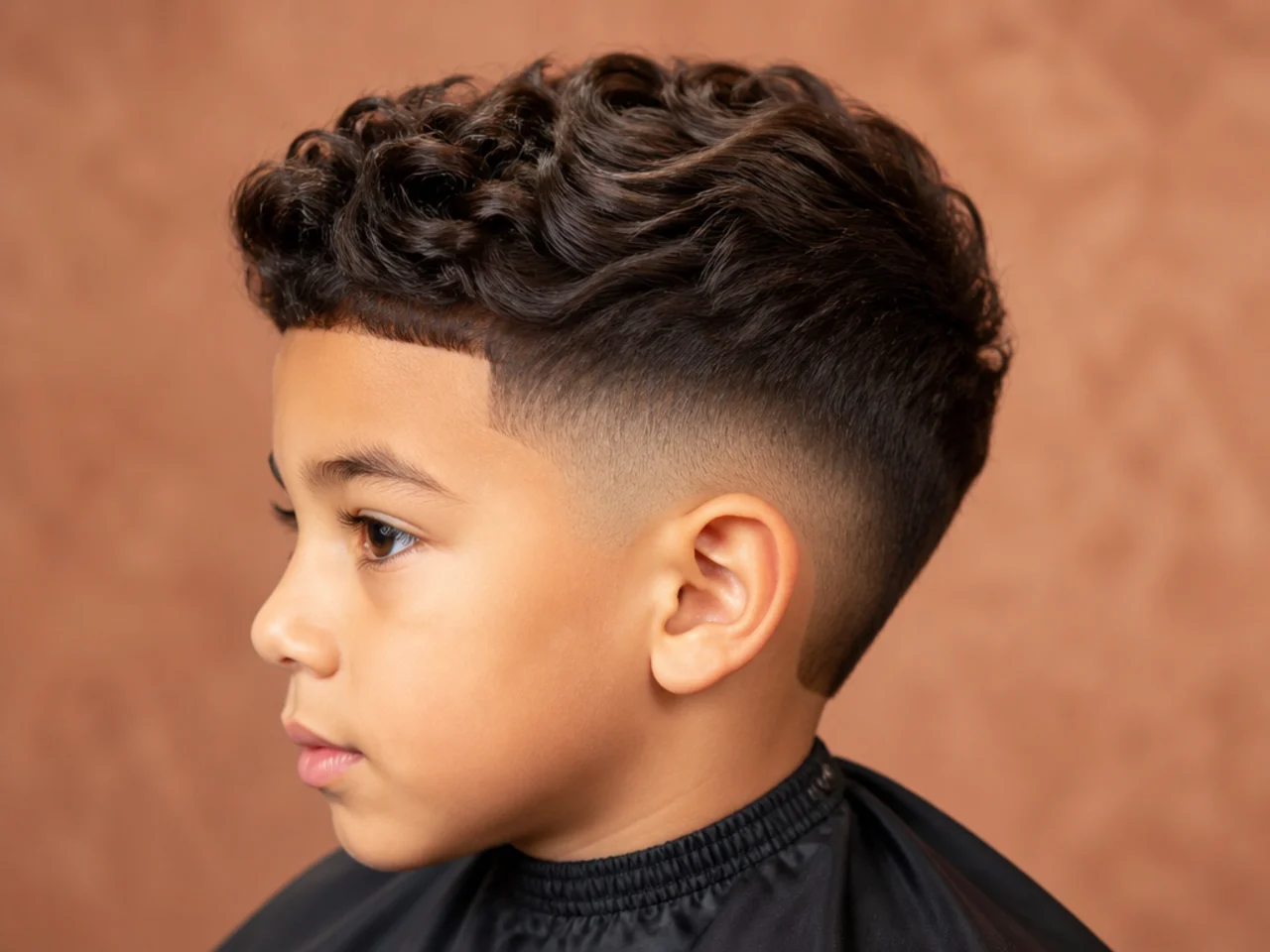 Can kids get a burst fade haircut?