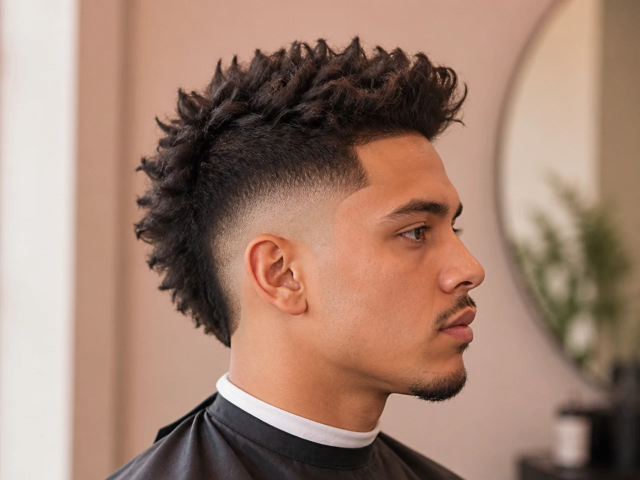 Textured Burst Fade