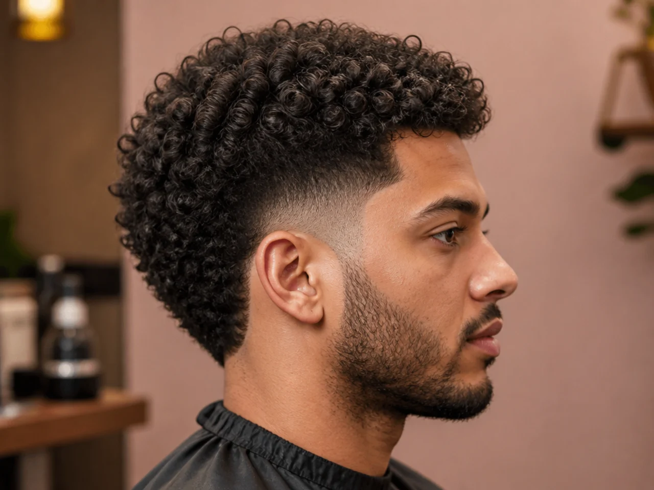 How to ask your barber for a burst taper fade