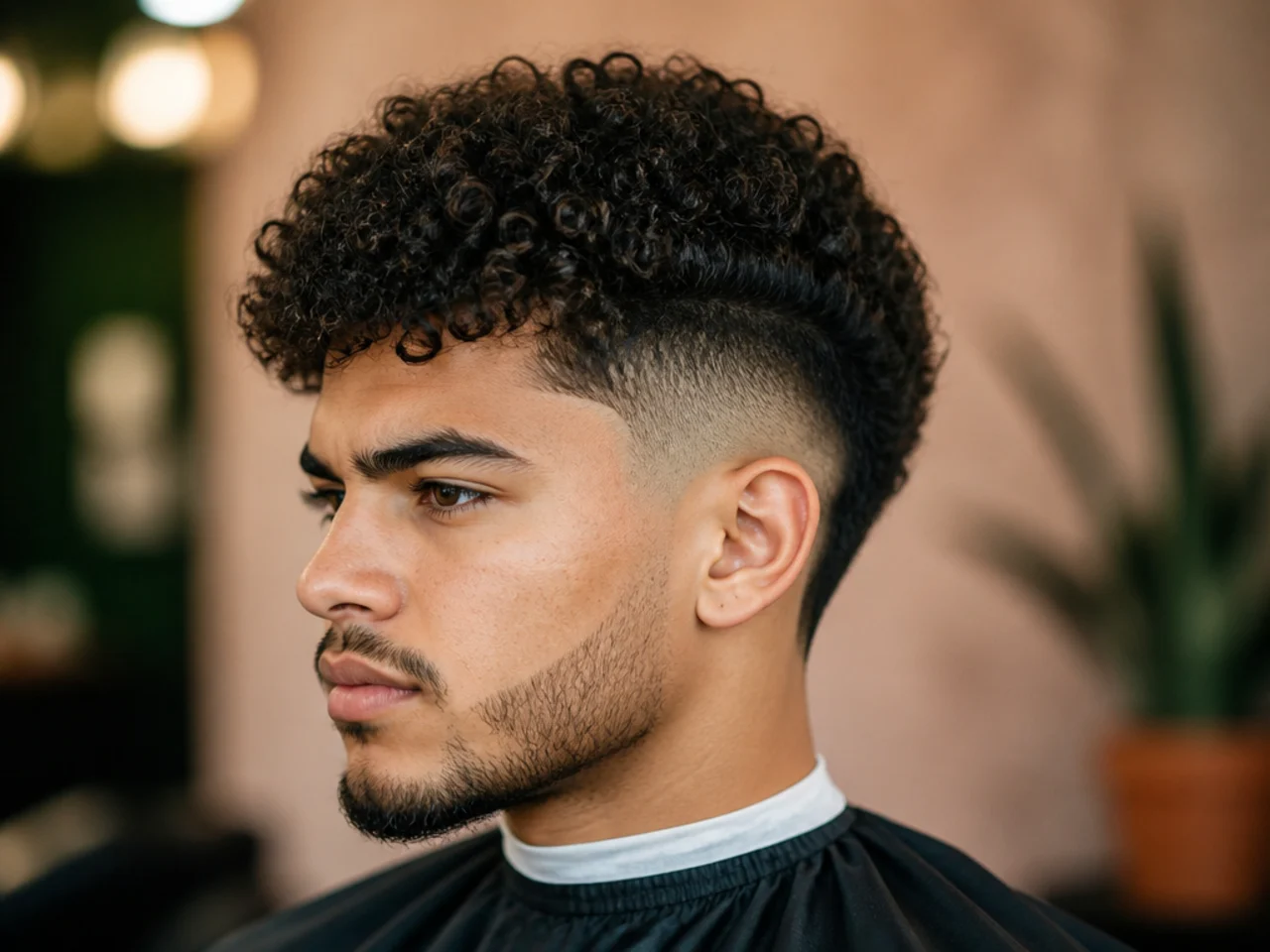 Skin burst taper fade with the arc taken all the way to zero
