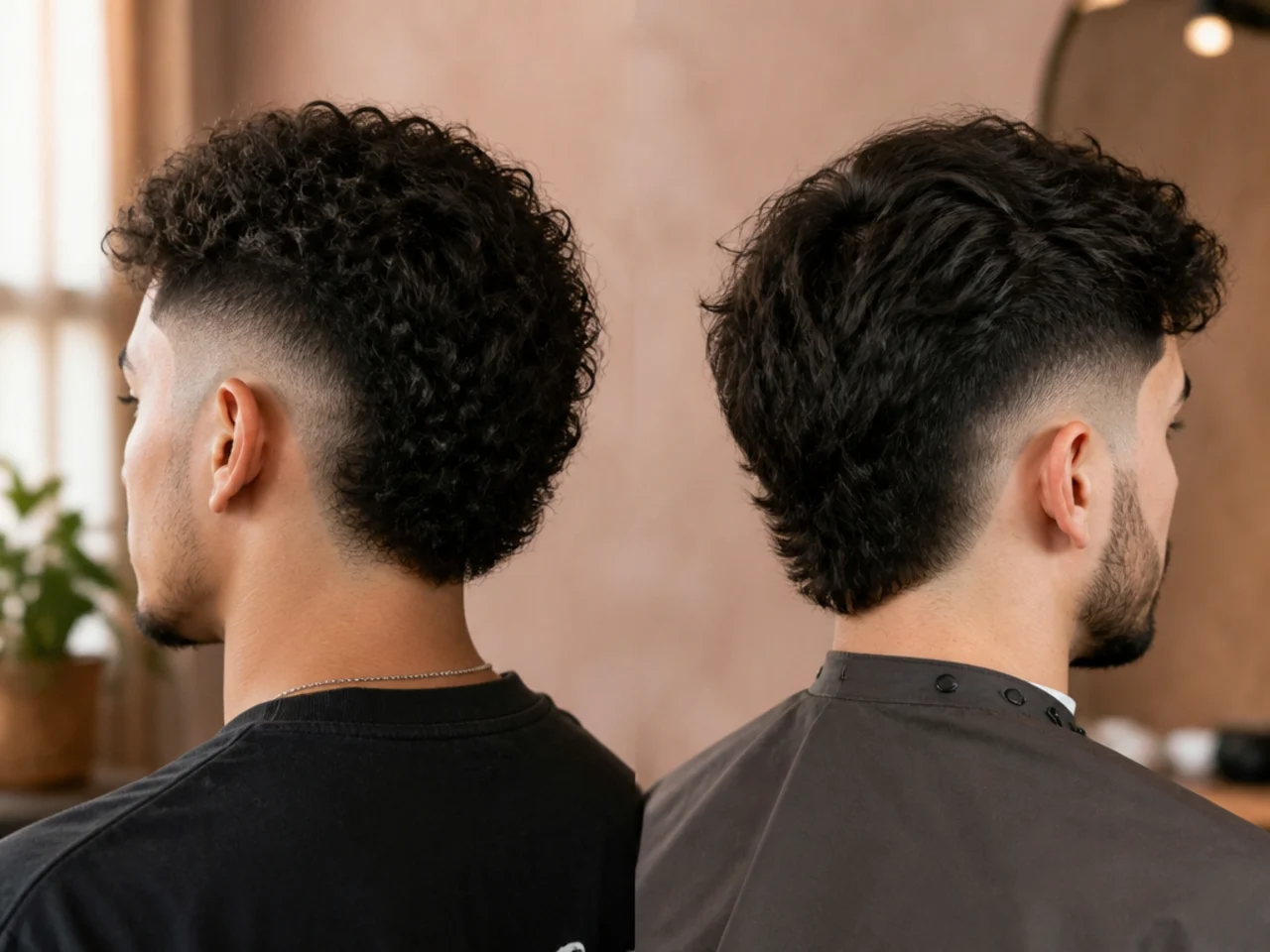 A burst fade and a drop fade at three weeks