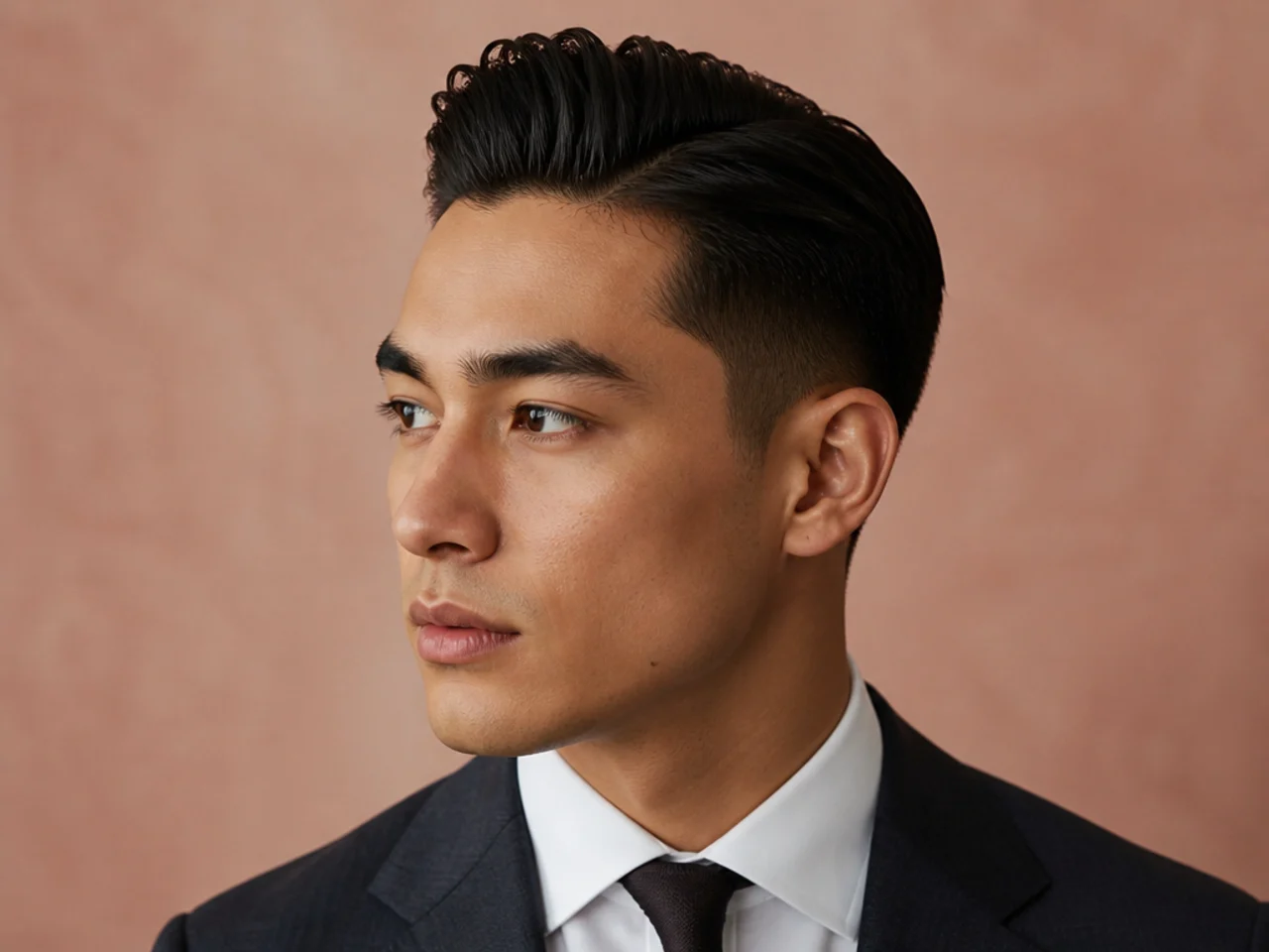 Twenty business hairstyles for professional men — side part, ivy league, crew, pompadour, textured crop
