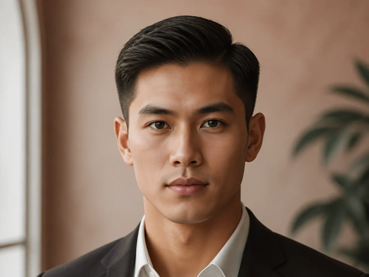 An ivy league haircut
