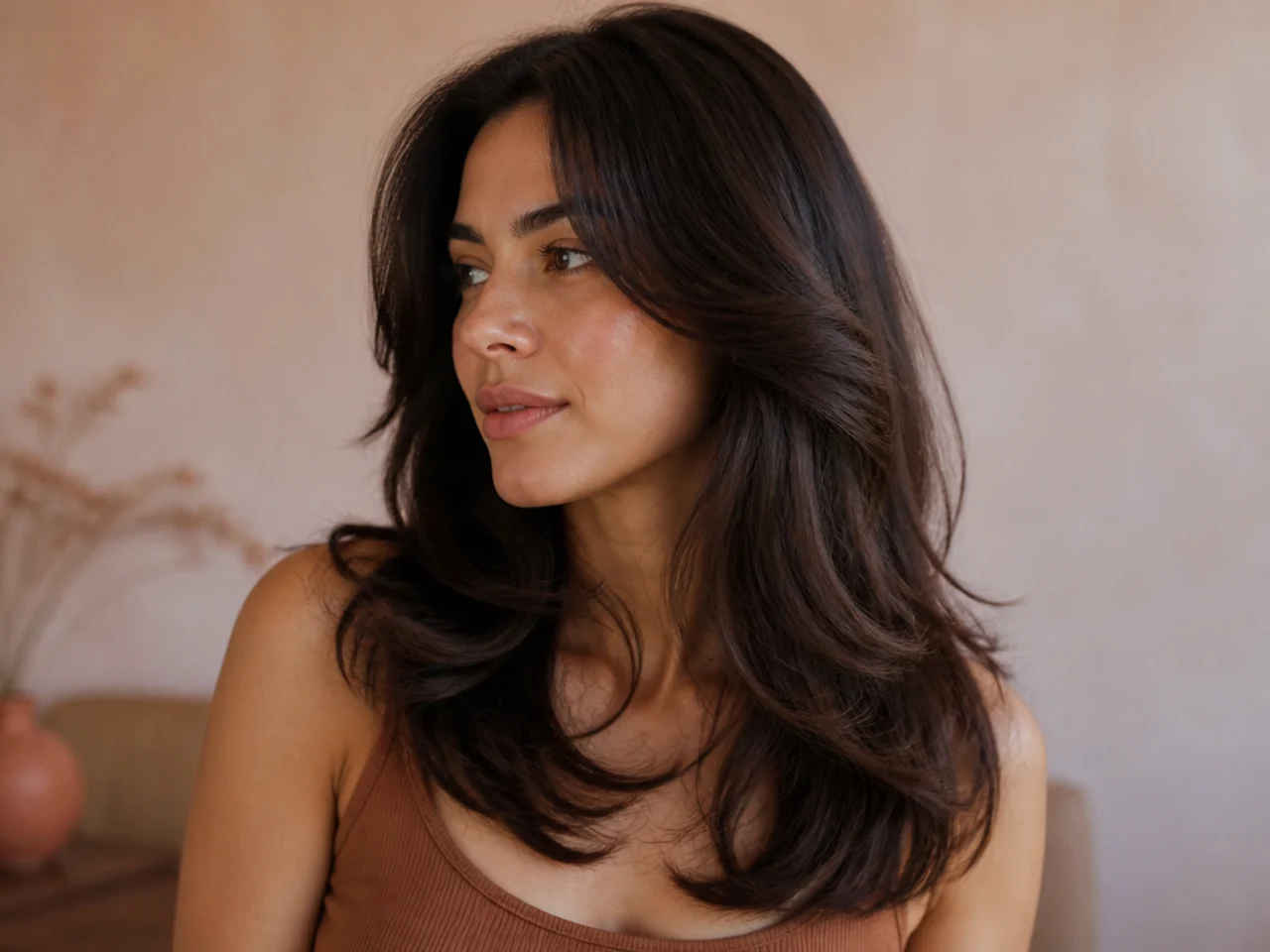 A butterfly cut ten weeks after cutting with softened layers