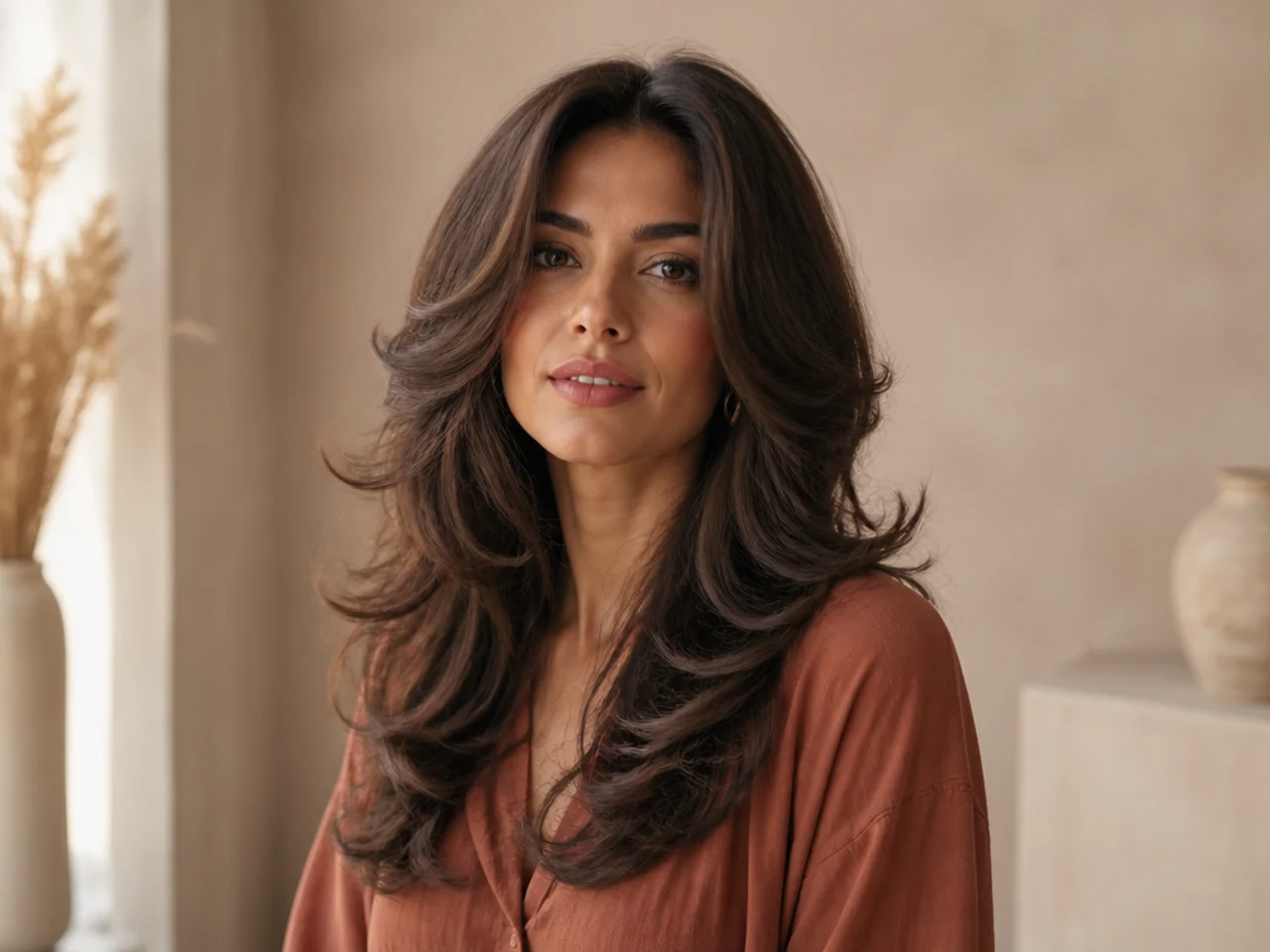 Voluminous Butterfly Haircut