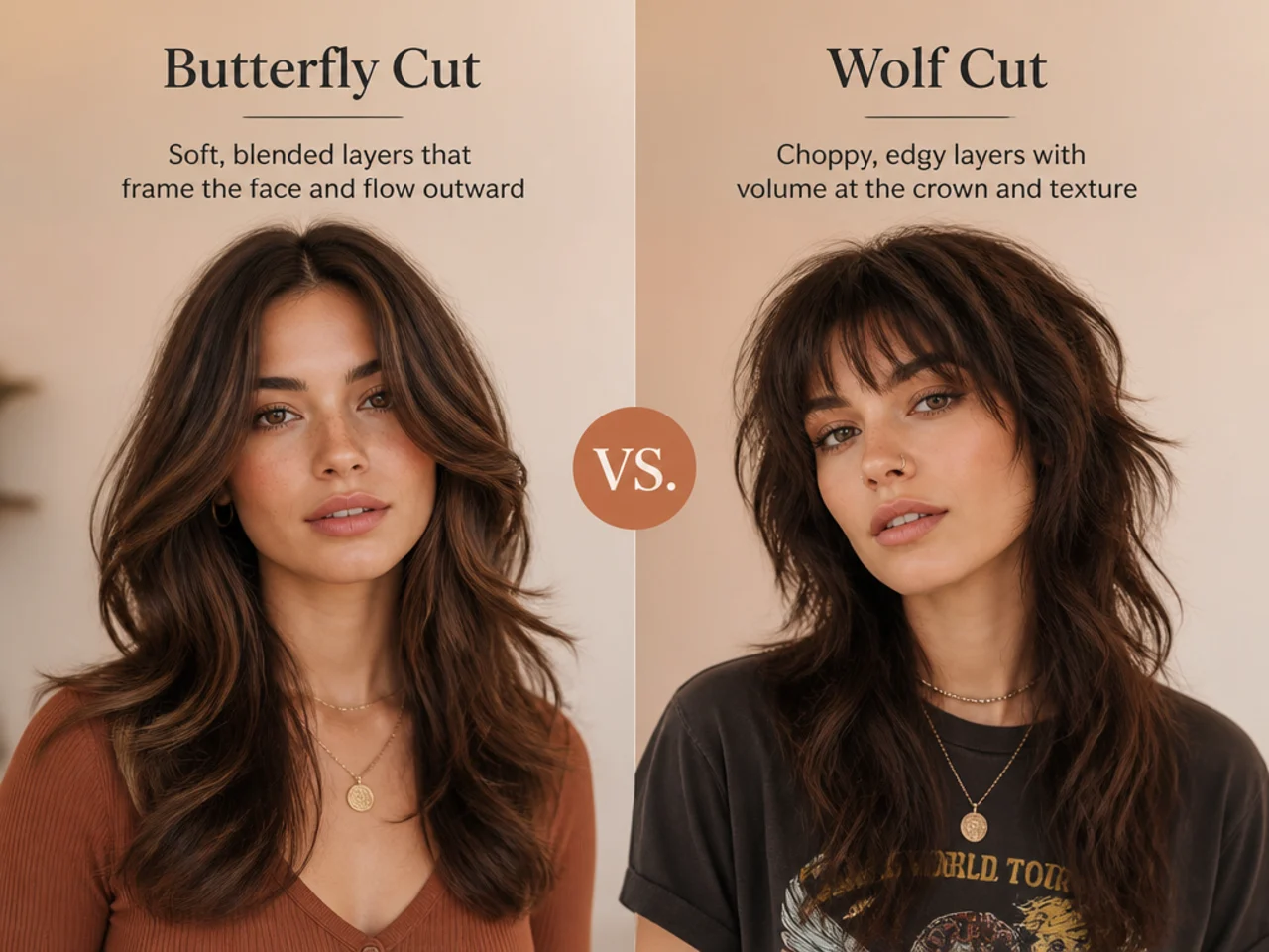Butterfly vs. Wolf Cut
