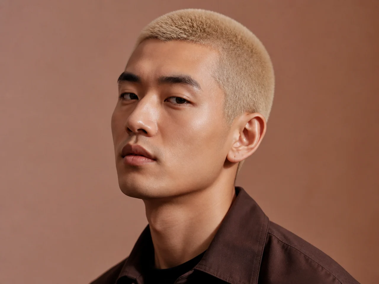 Blonde Buzz Cut