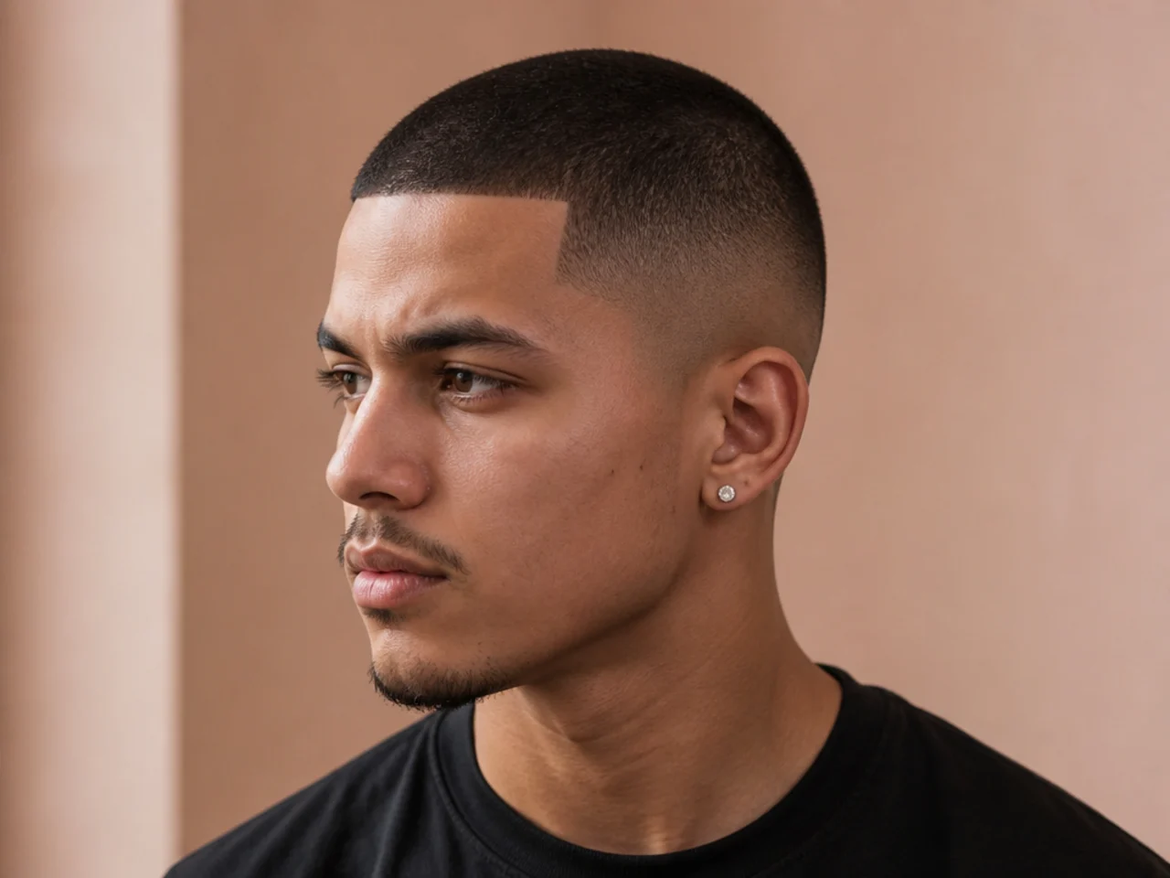 Buzz Cut with Line Up