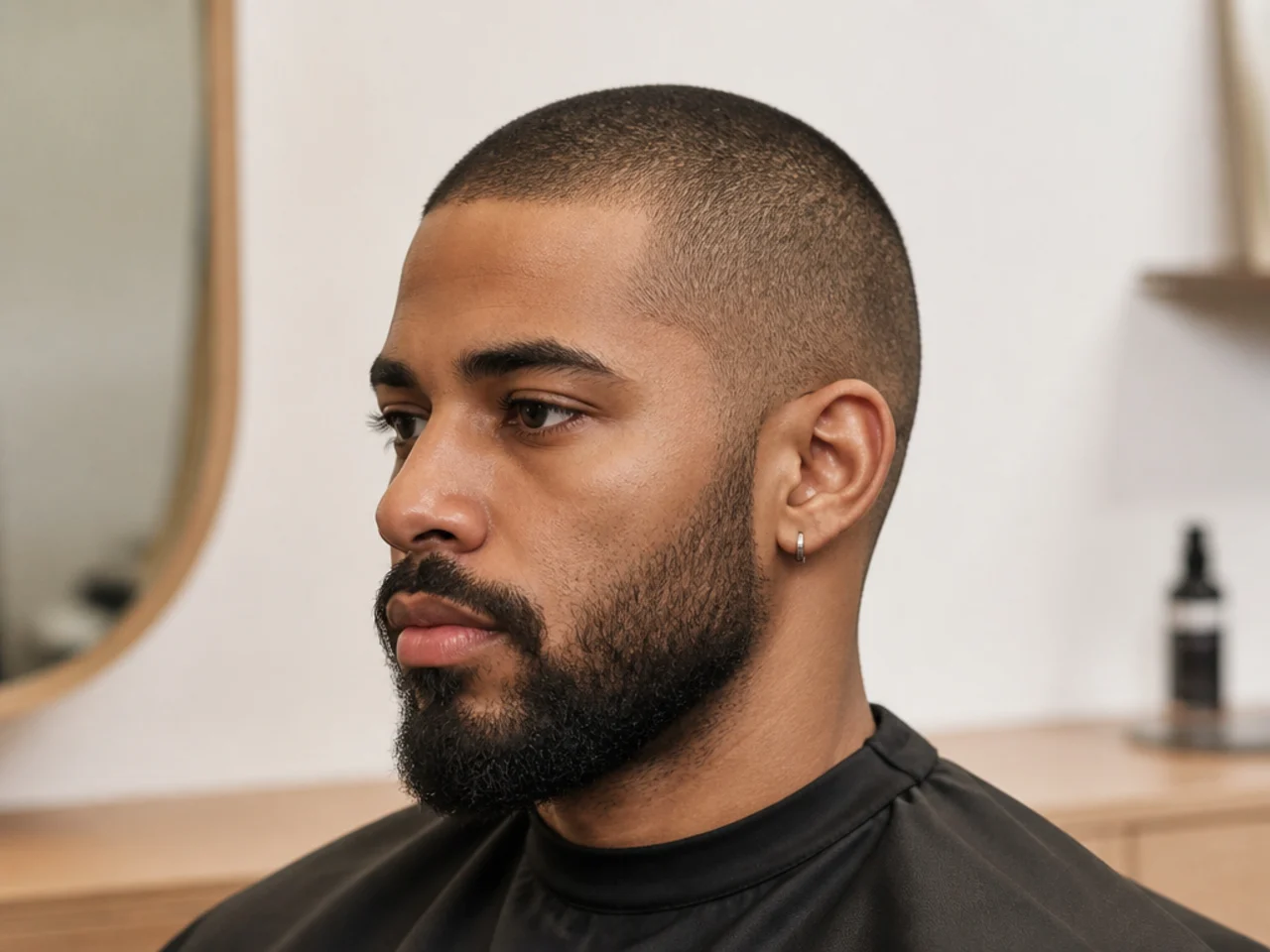 Buzz Cut with Beard