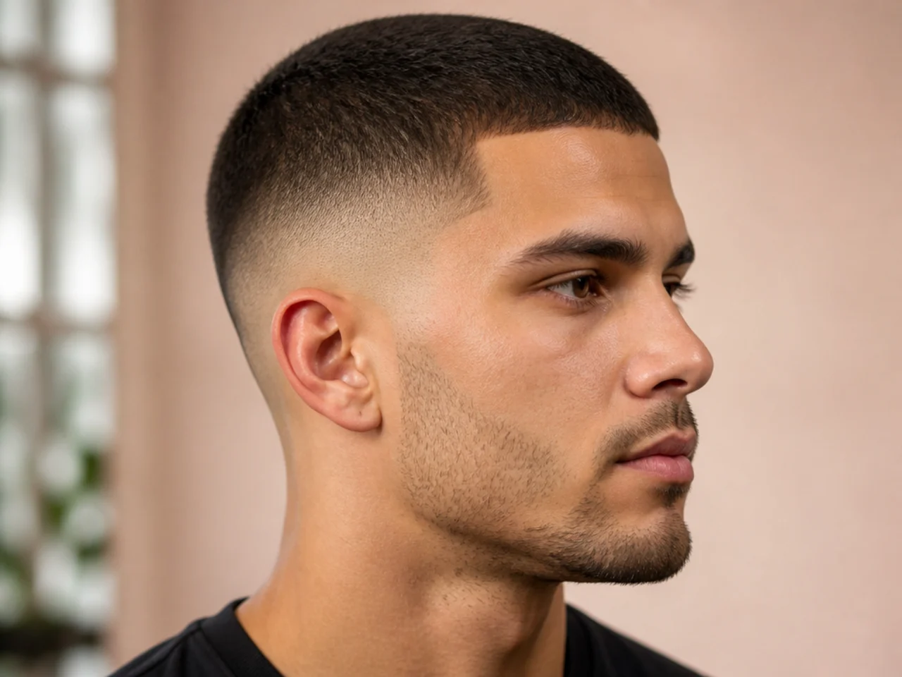 Buzz Cut High Fade