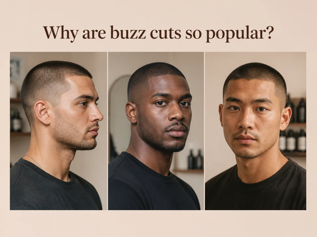 Why are buzz cuts so popular?