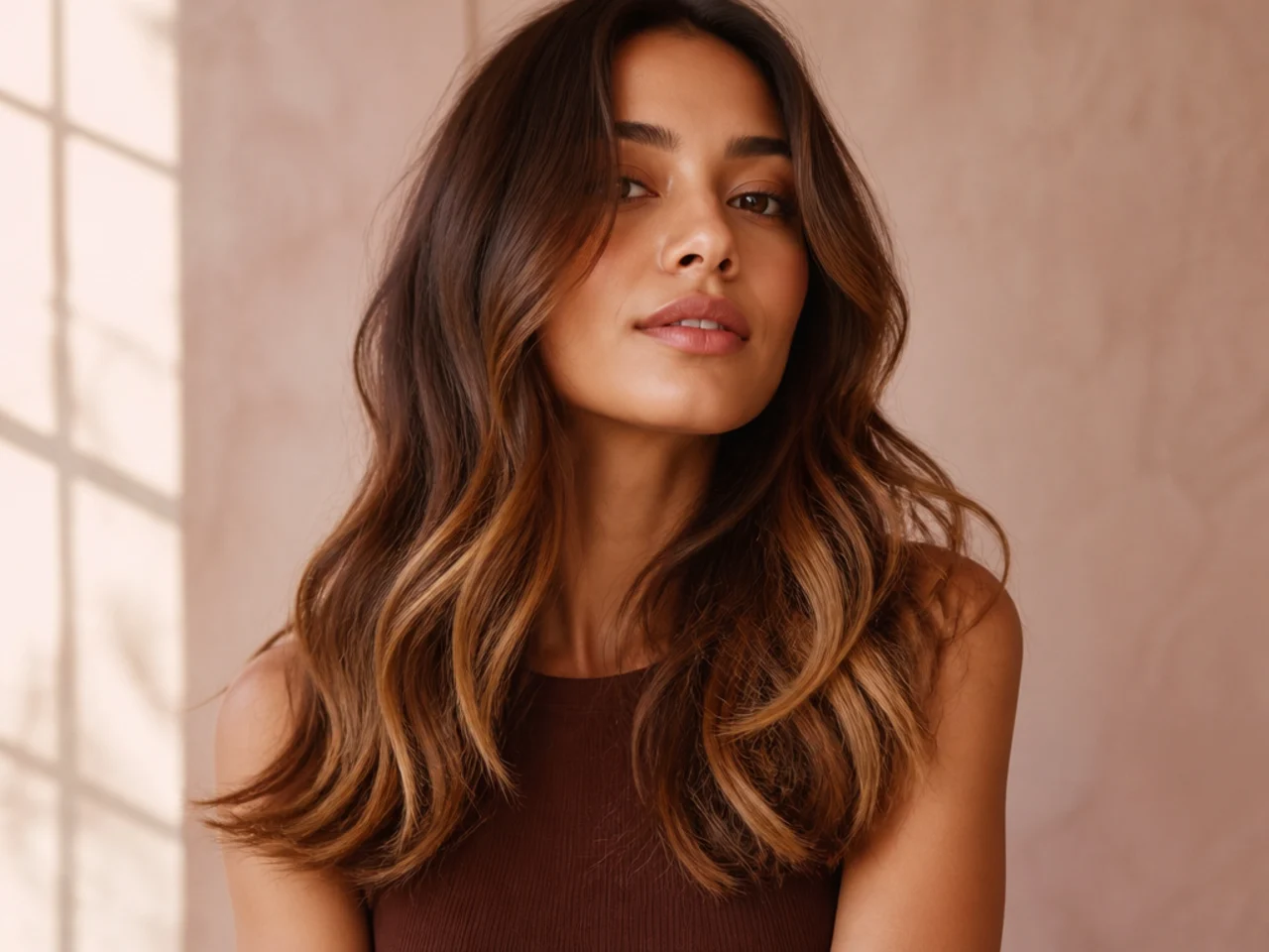 13. Chocolate Brown with Golden Ends