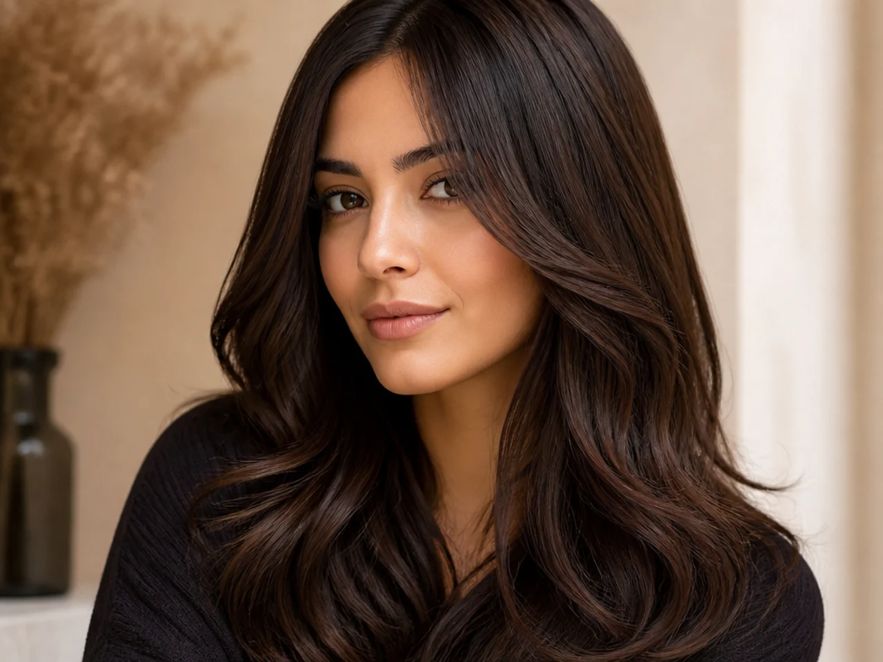 Chocolate Brown Hair Color Ideas