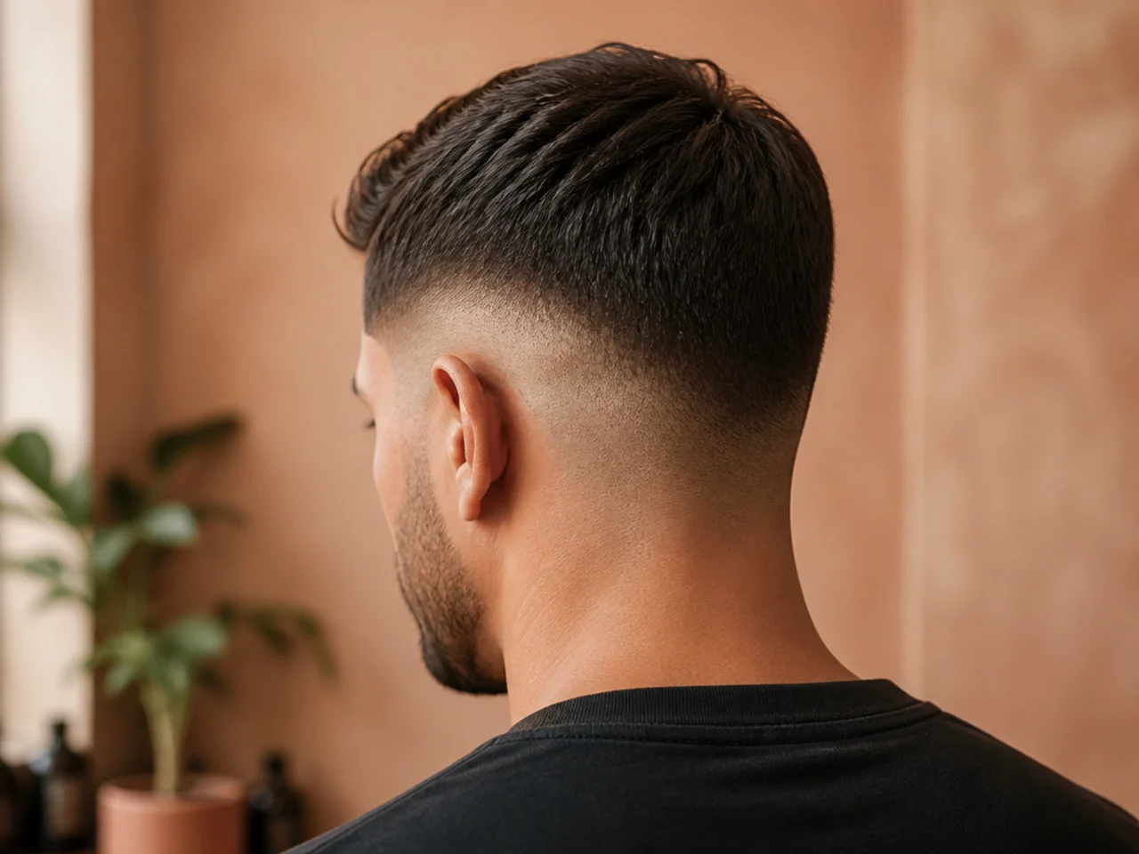 A short back and sides haircut